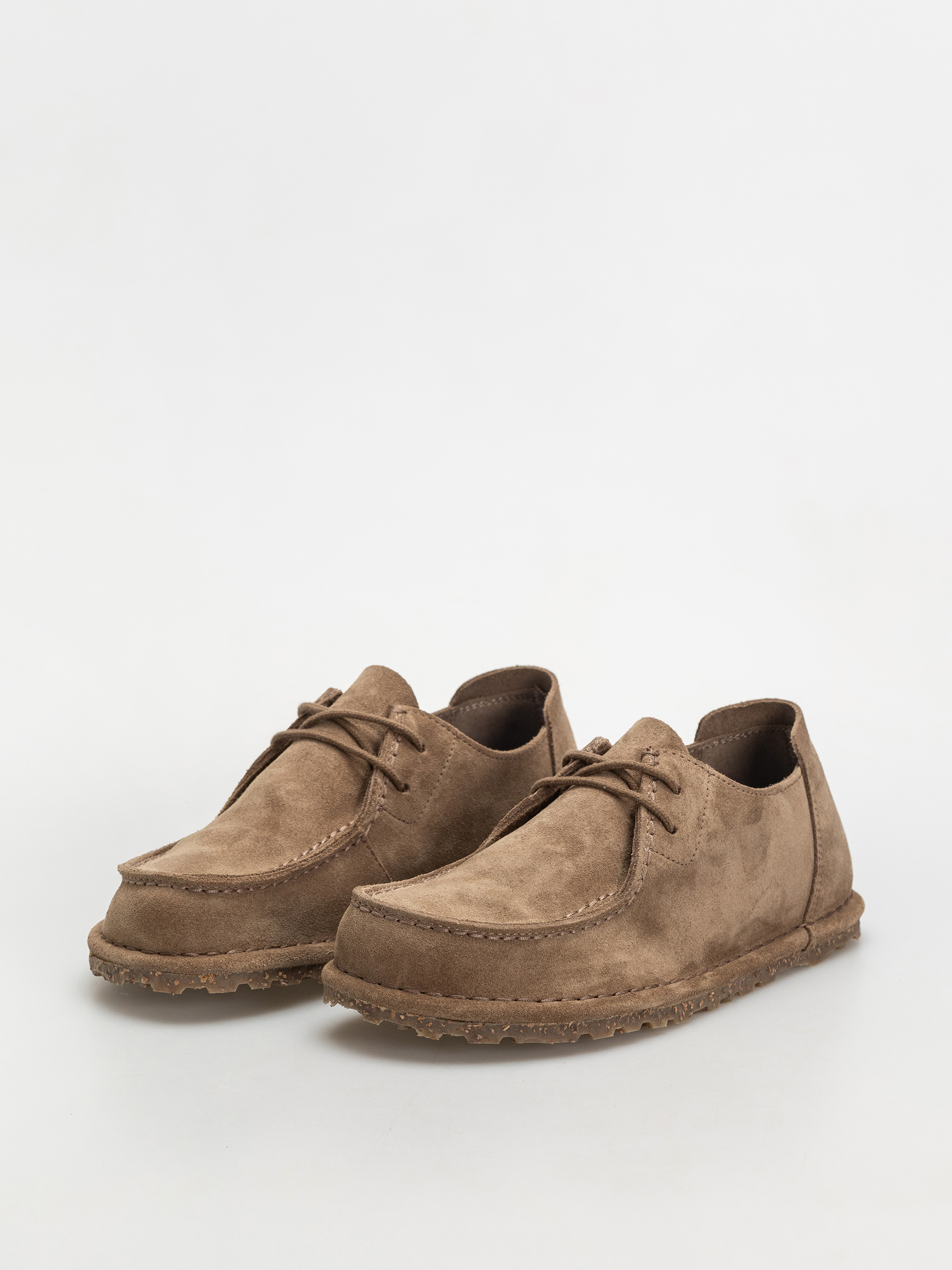 Šľapky Birkenstock Utti Lace Suede Leather Narrow Wmn (gray taupe)