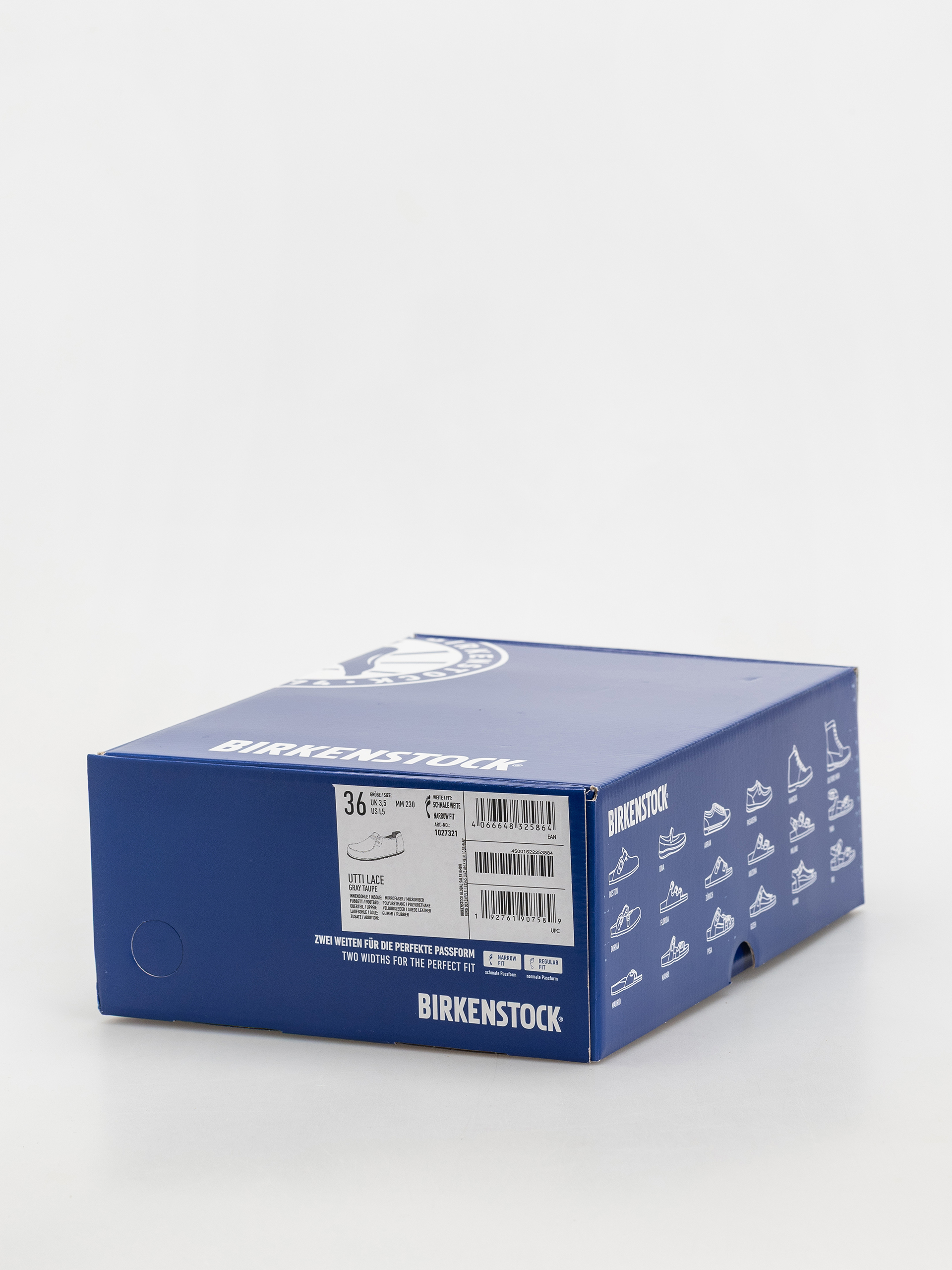 Šľapky Birkenstock Utti Lace Suede Leather Narrow Wmn (gray taupe)