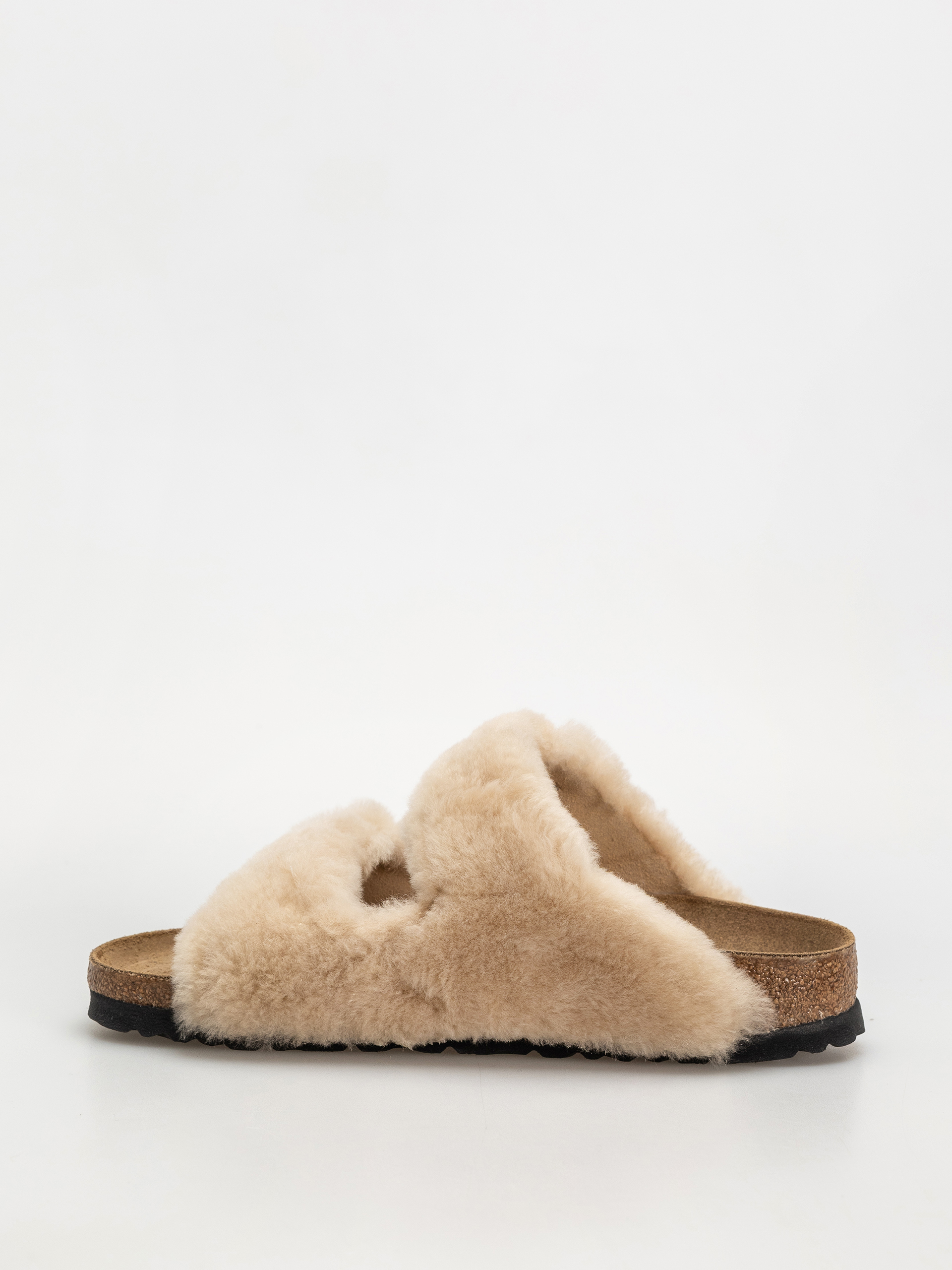Šľapky Birkenstock Arizona Shearling Cover Upper Narrow Wmn (sandcastle)