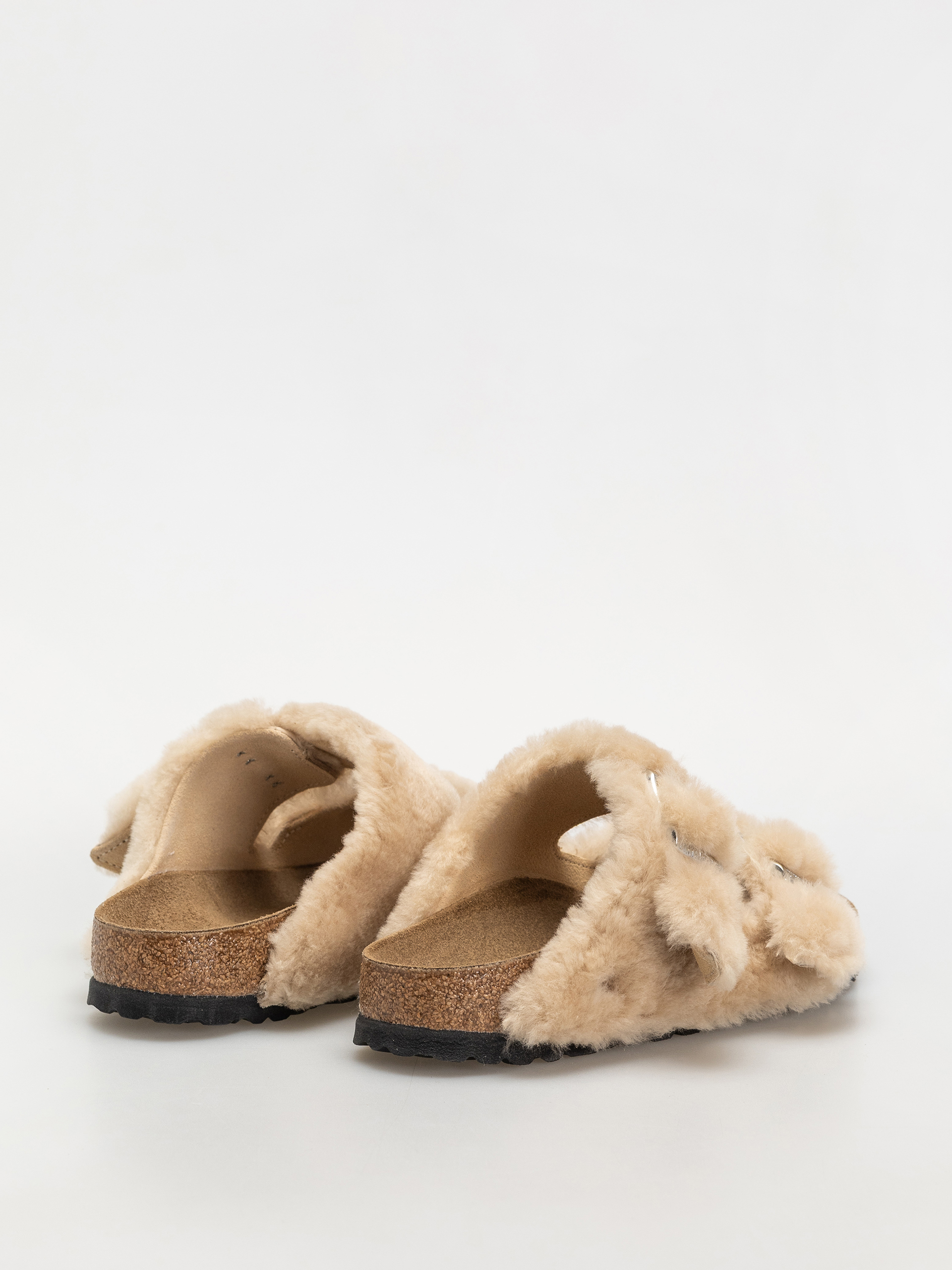 Šľapky Birkenstock Arizona Shearling Cover Upper Narrow Wmn (sandcastle)