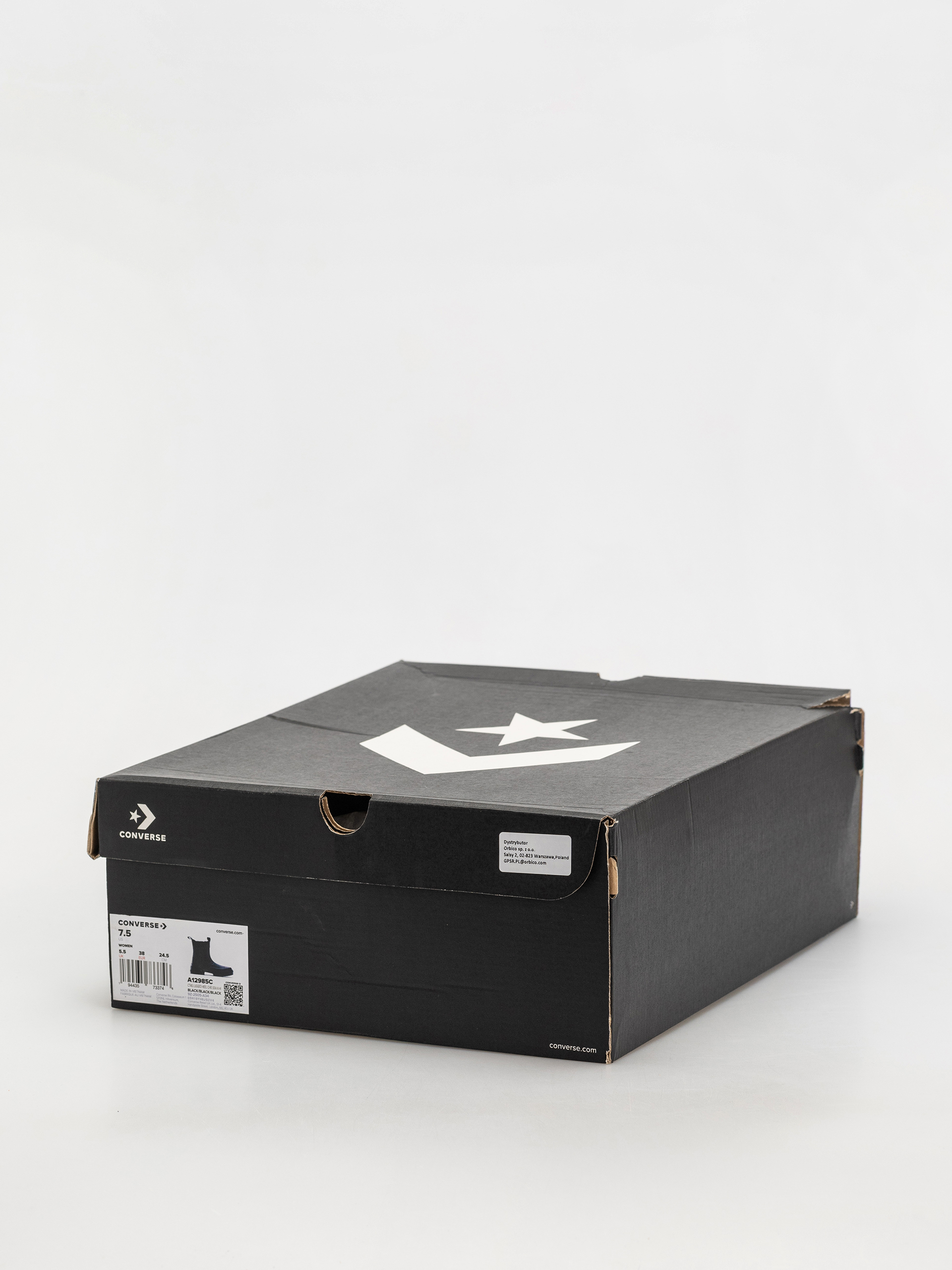 Topánky Converse Chuck Taylor All Star Lugged Heel Chelsea Wmn (black)