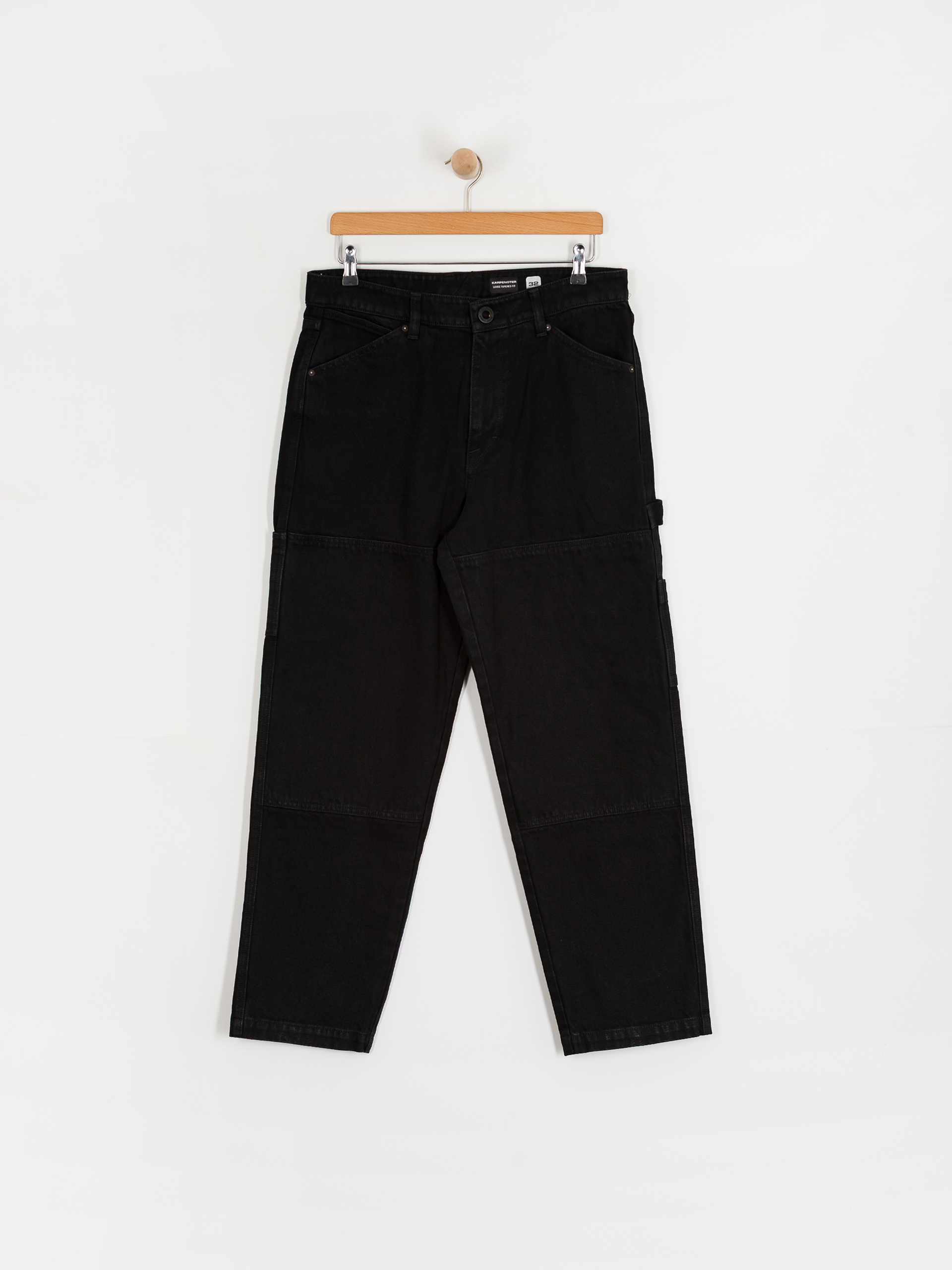 Nohavice Volcom Karpendter Lse Tprd Denim (black)