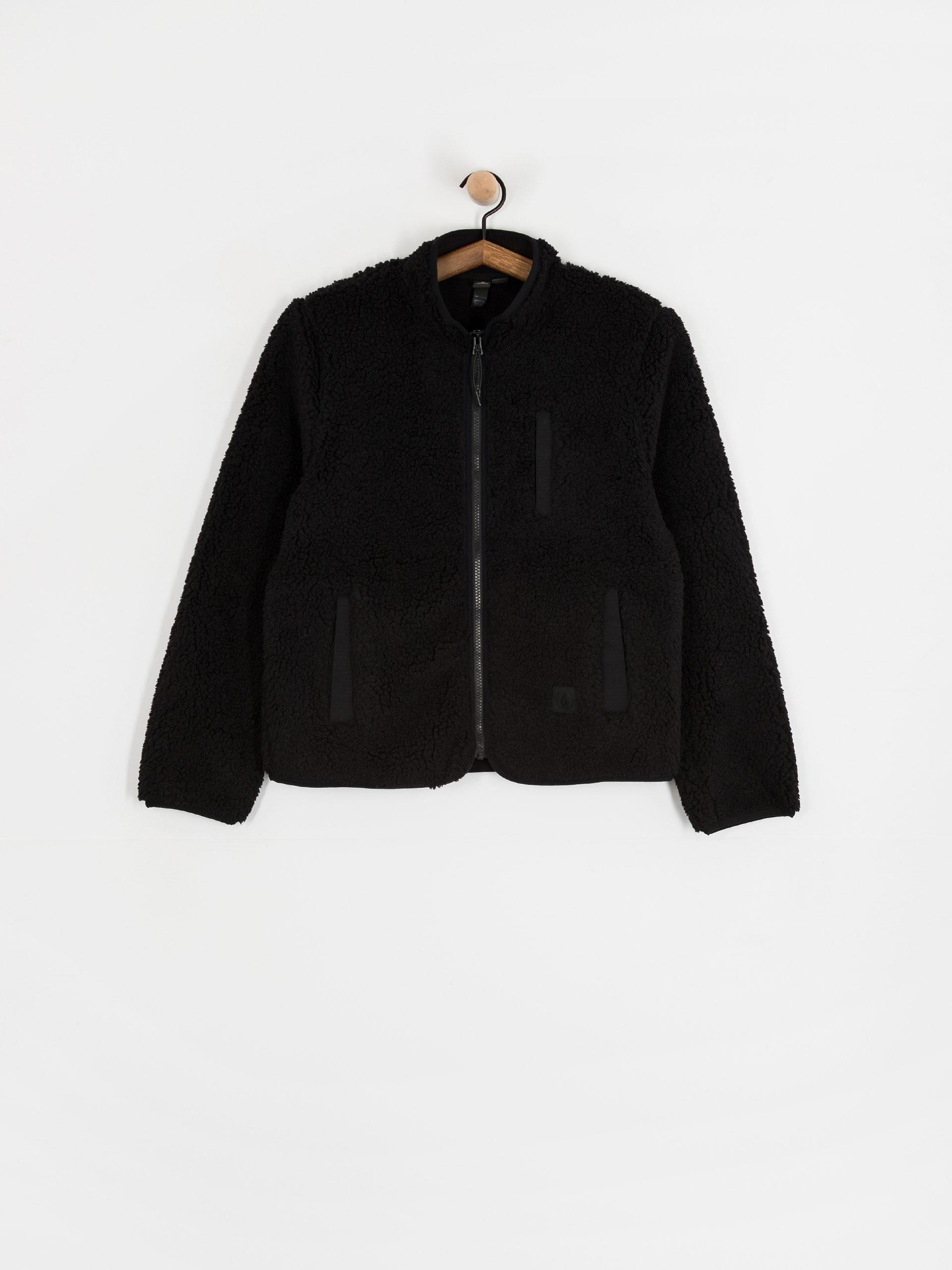 Mikina Volcom Wuzer Fuzzar Wmn (black)