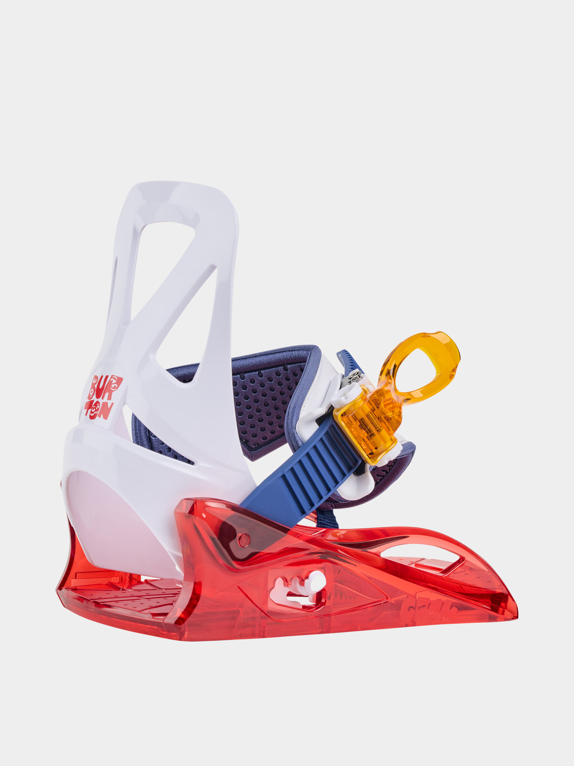 Snowboardovu00e9 viazanie Burton Grom Disc JR (red/multi)