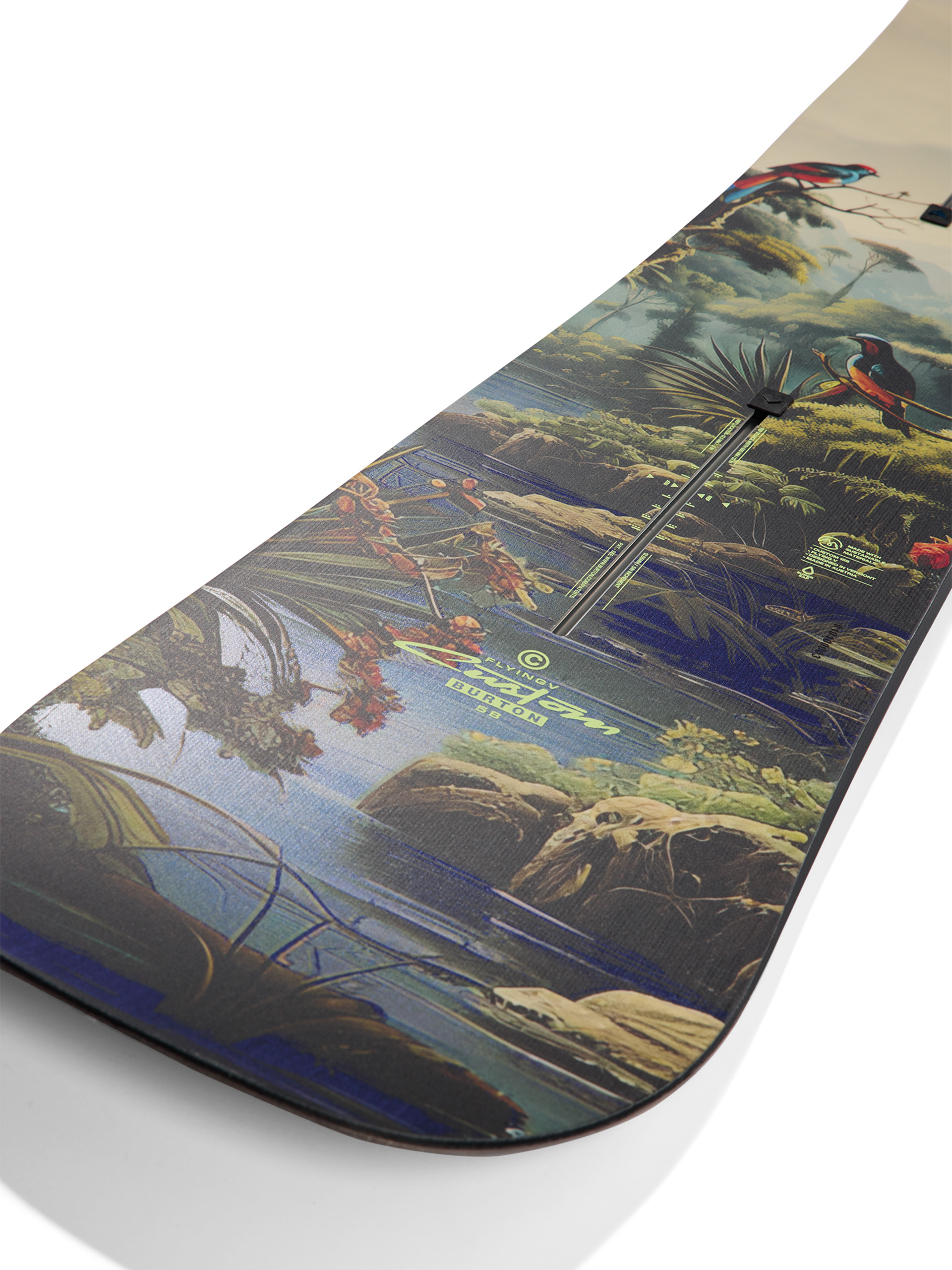 Pánska Snowboard Burton Custom Flying V (jungle)