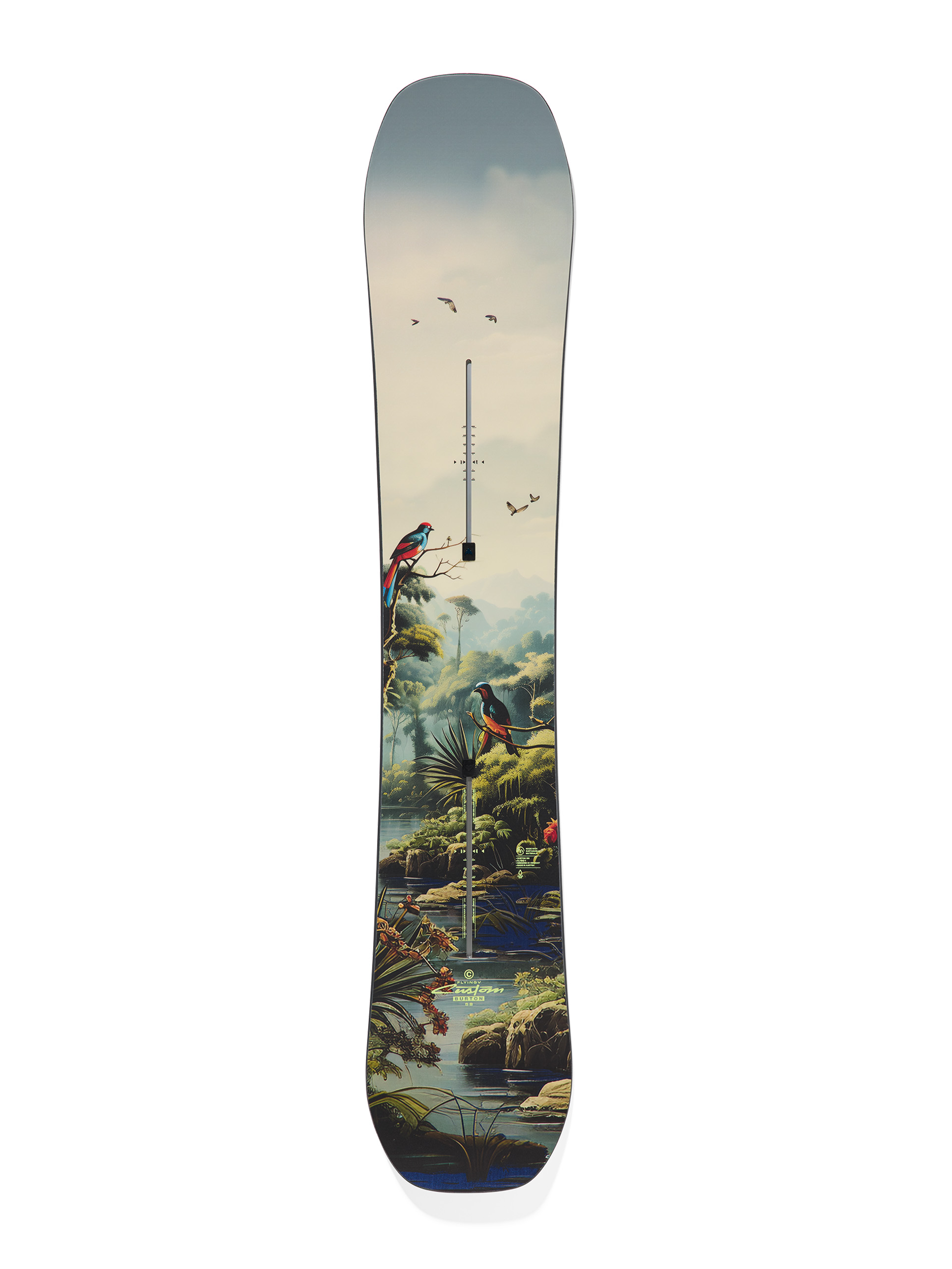 Pánska Snowboard Burton Custom Flying V (jungle)