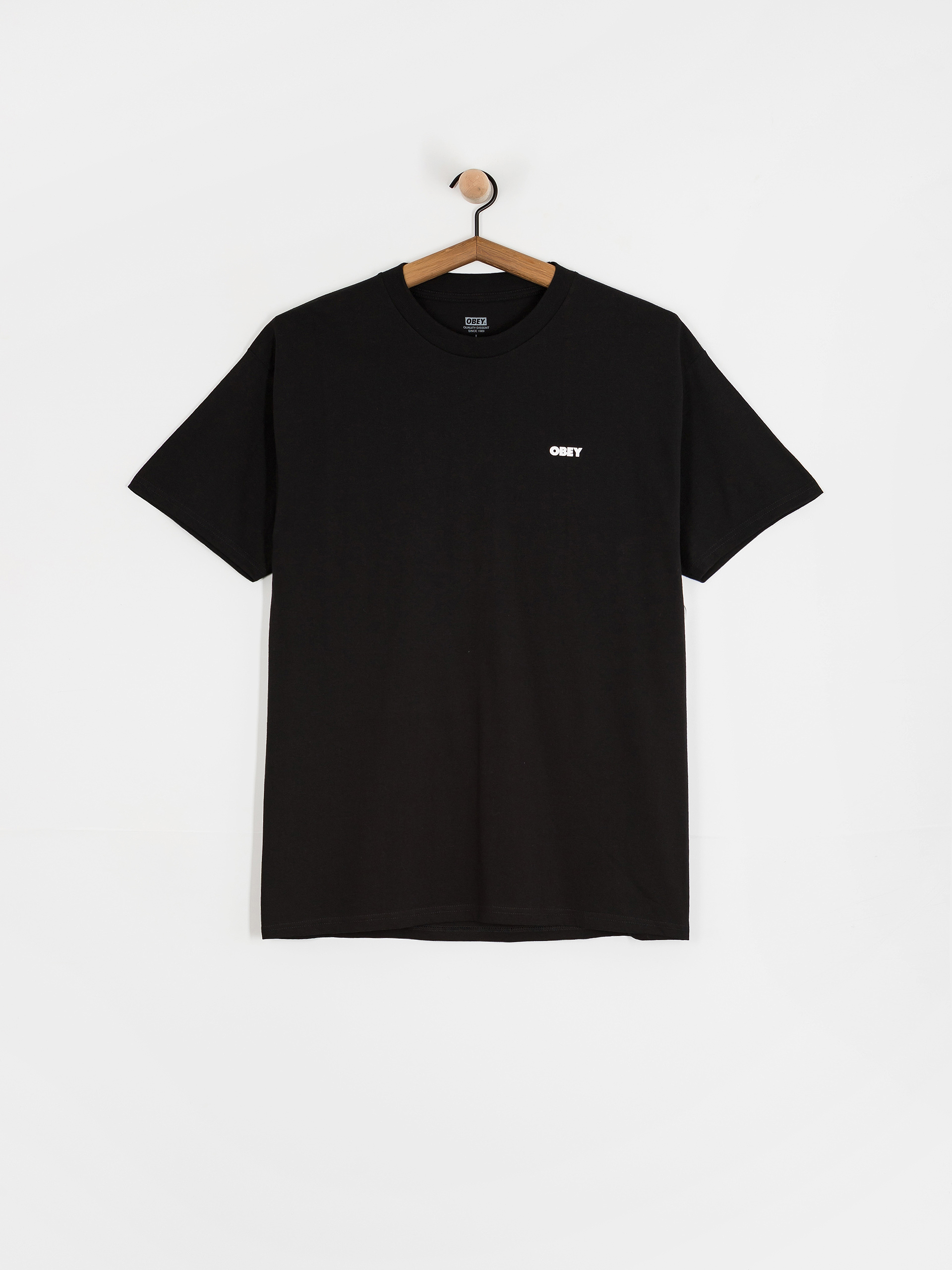 Tričko OBEY Obey Erase All Thought (black)