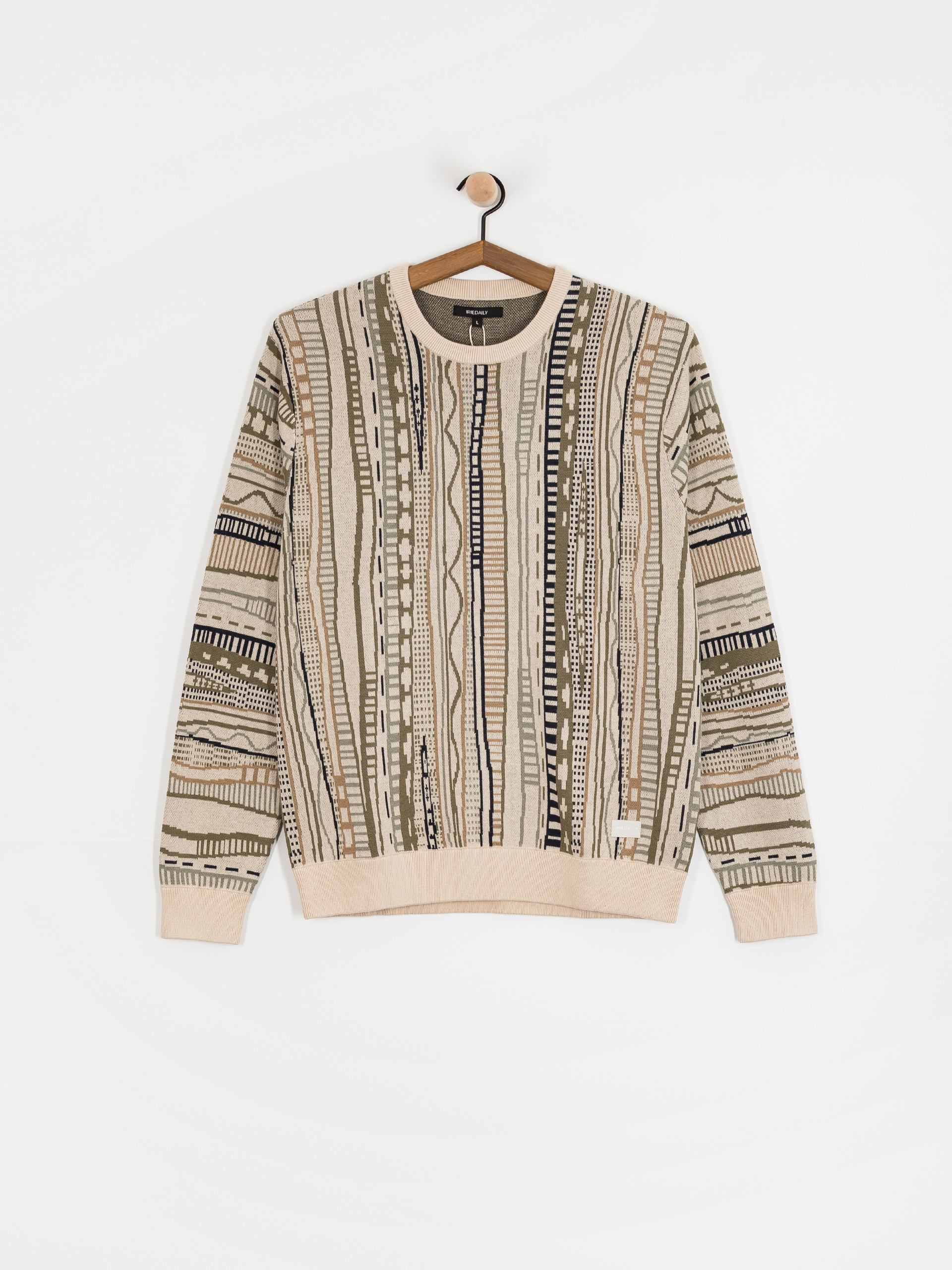 Sveter Iriedaily Theodore Knit (cool olive)