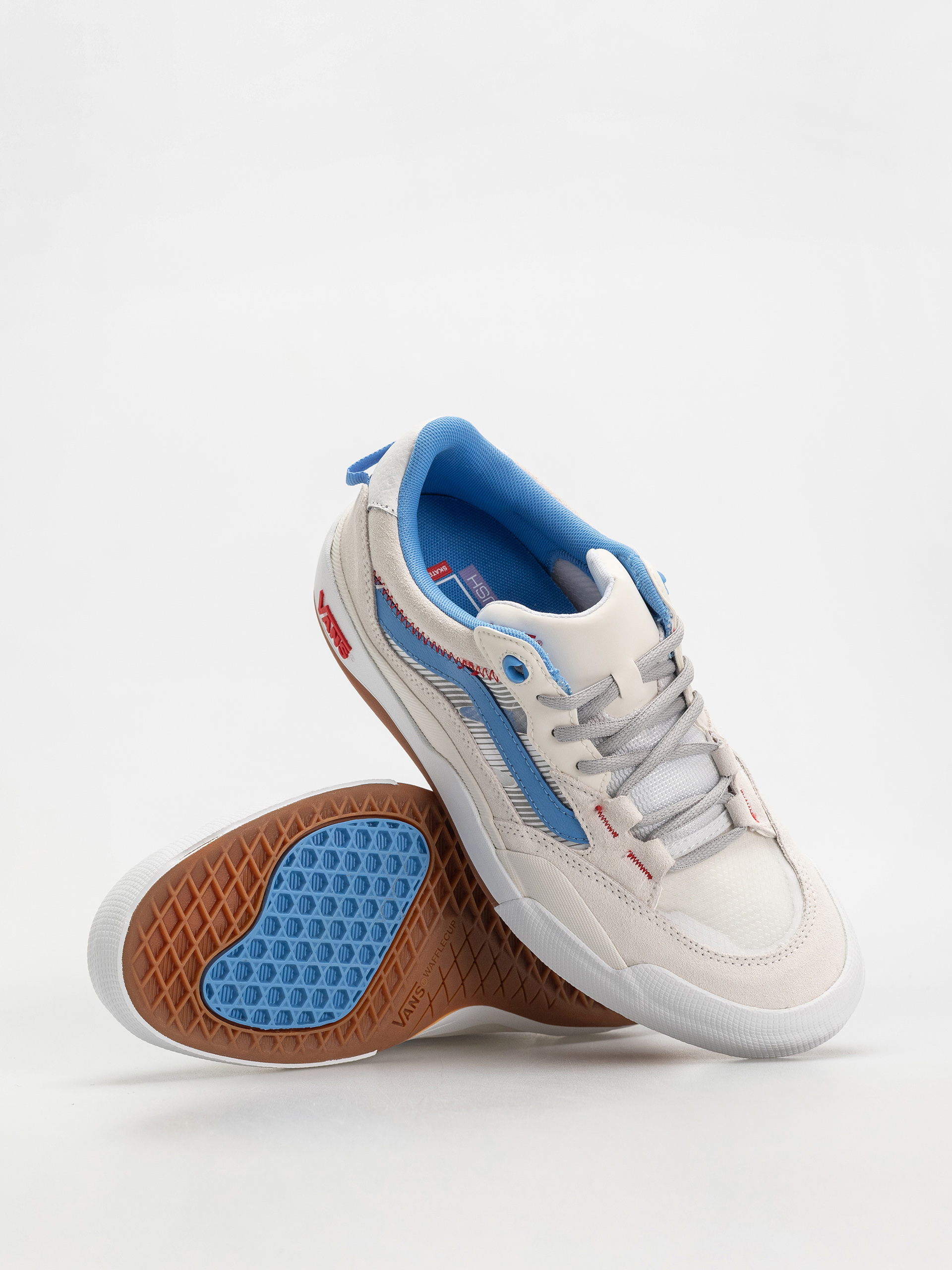 Topánky Vans Skate 2 Wayvee (blanc de blanc/azure blue)