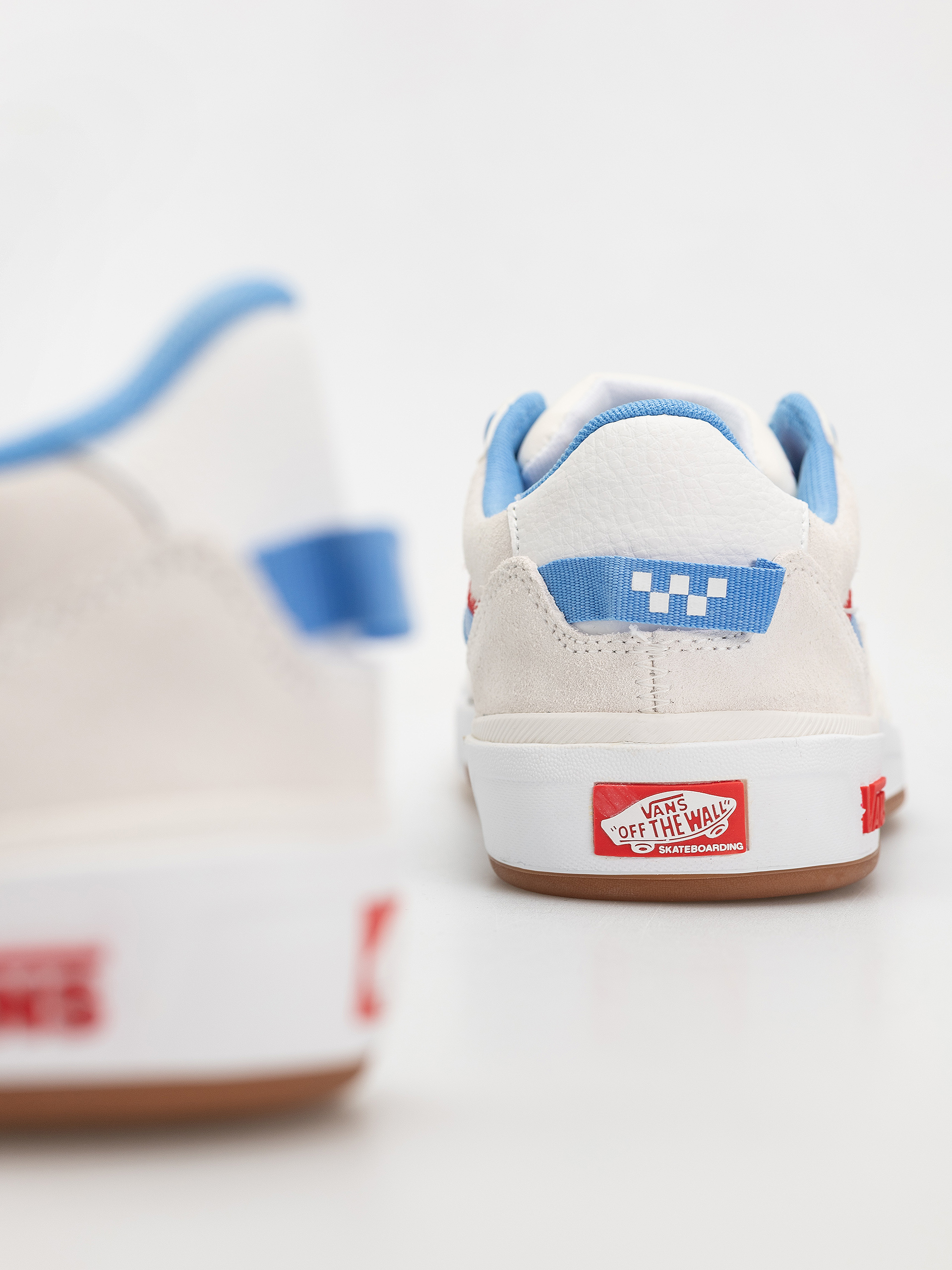 Topánky Vans Skate 2 Wayvee (blanc de blanc/azure blue)