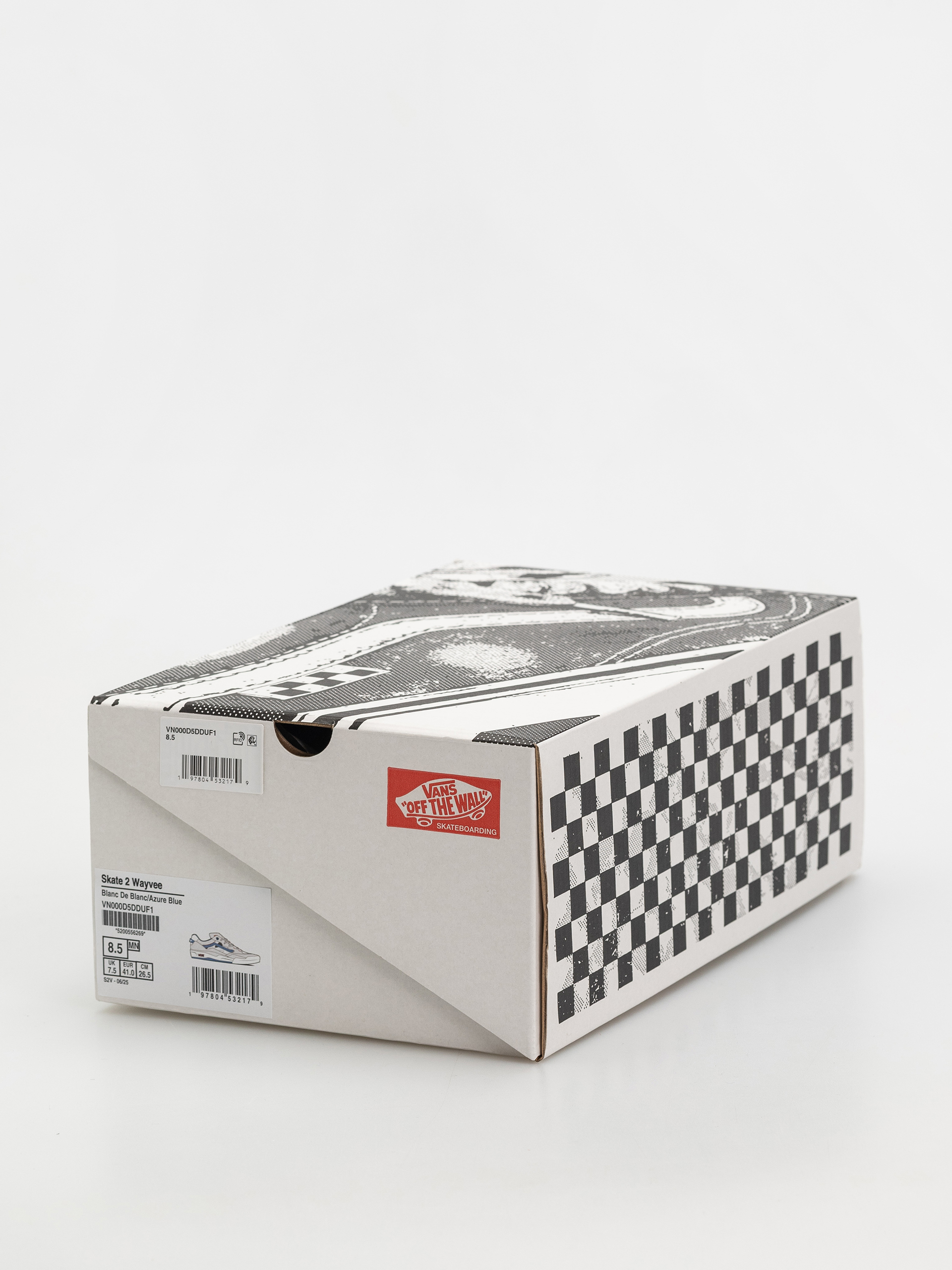 Topánky Vans Skate 2 Wayvee (blanc de blanc/azure blue)