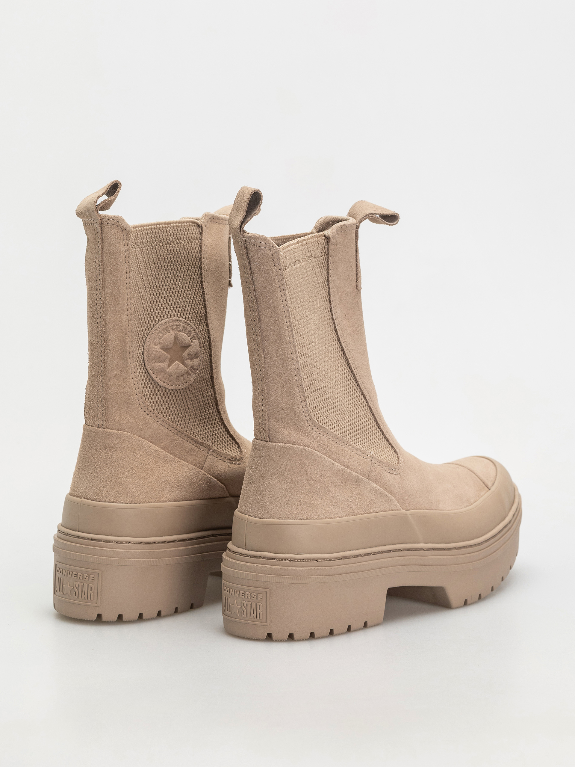 Topánky Converse Chuck Taylor All Star Lugged Heel Chelsea Wmn (sand/chocolate)
