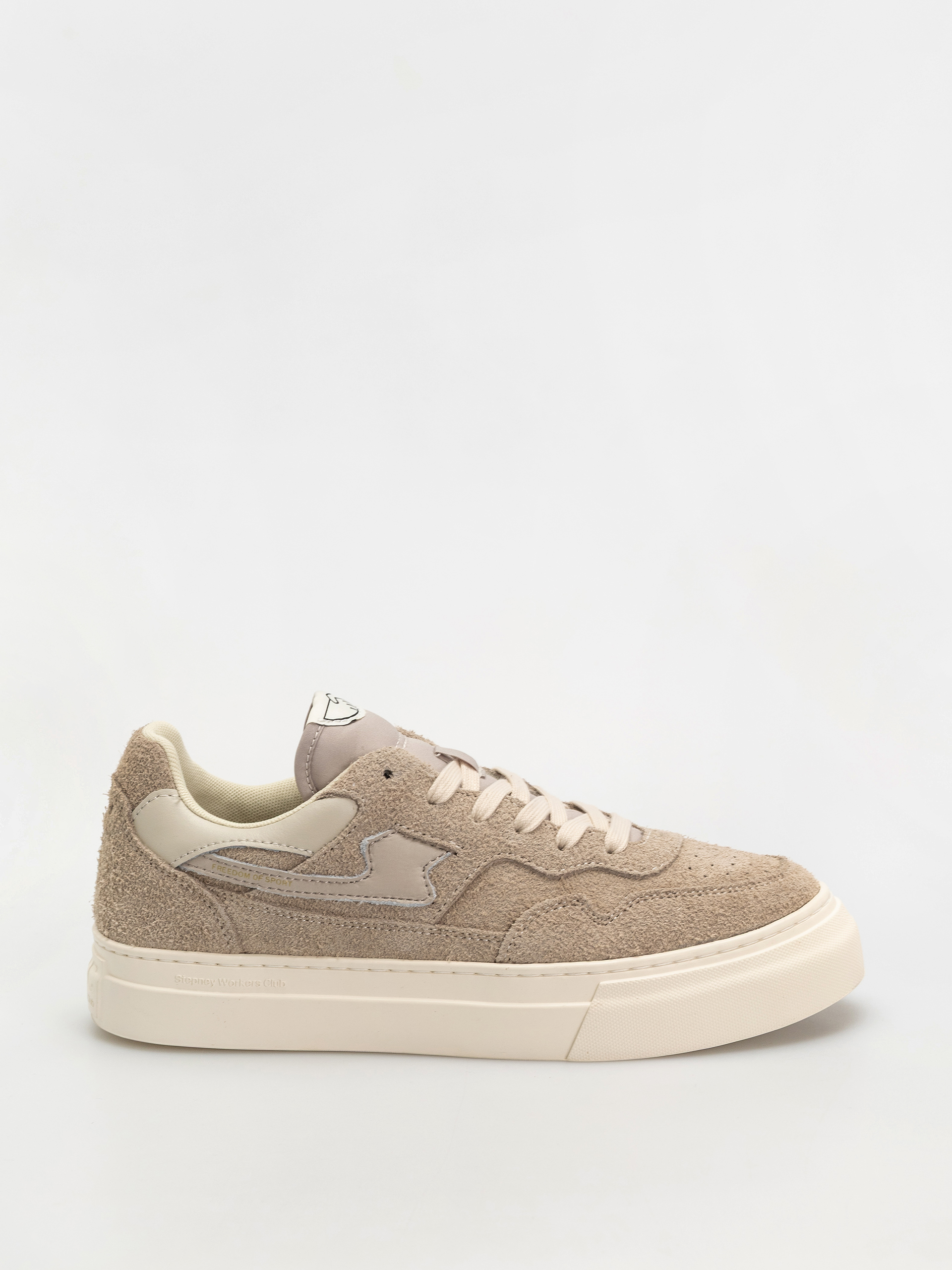 Topánky Stepney Workers Club Pearl S-Strike (raw suede taupe)