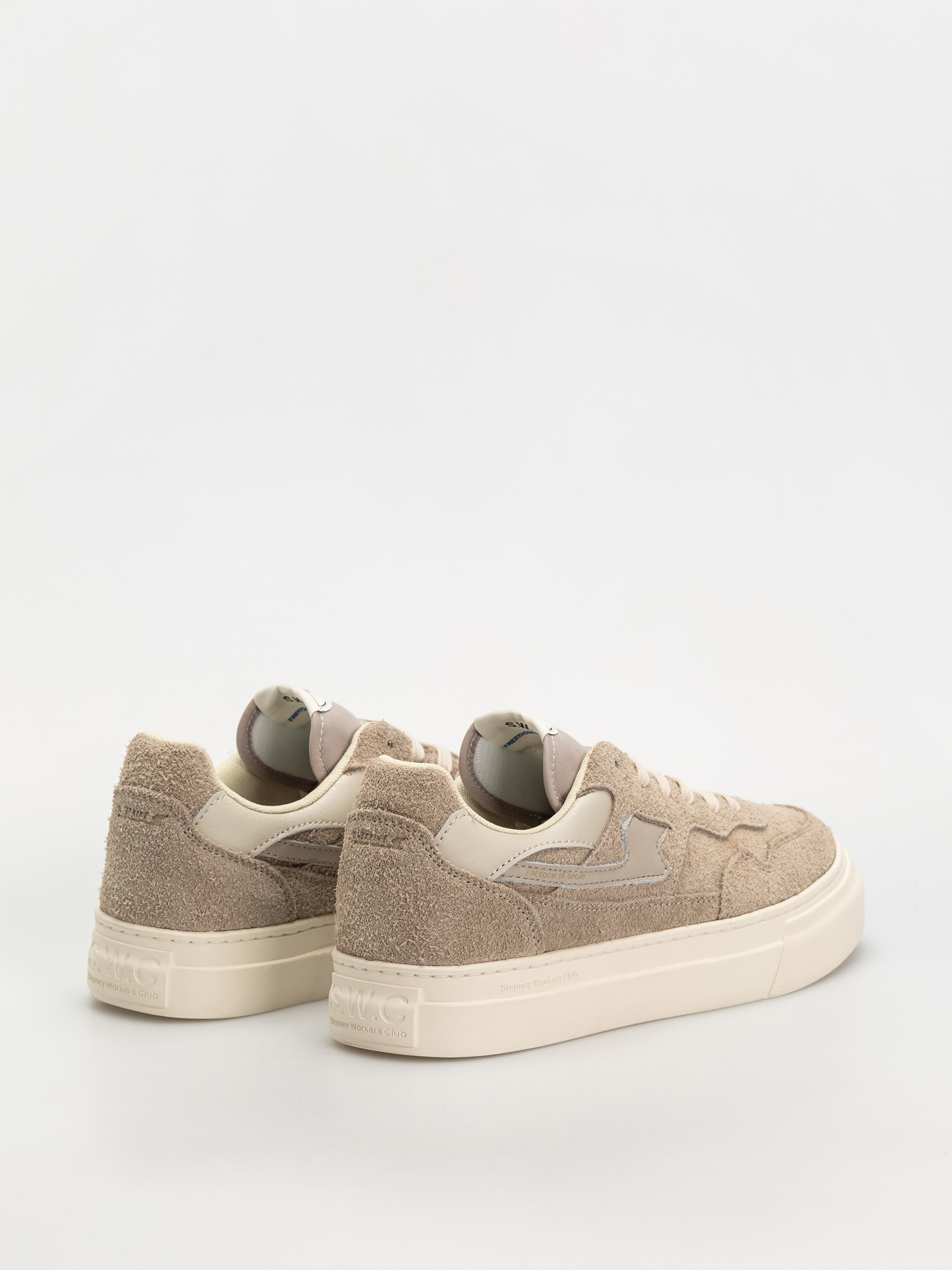 Topánky Stepney Workers Club Pearl S-Strike (raw suede taupe)