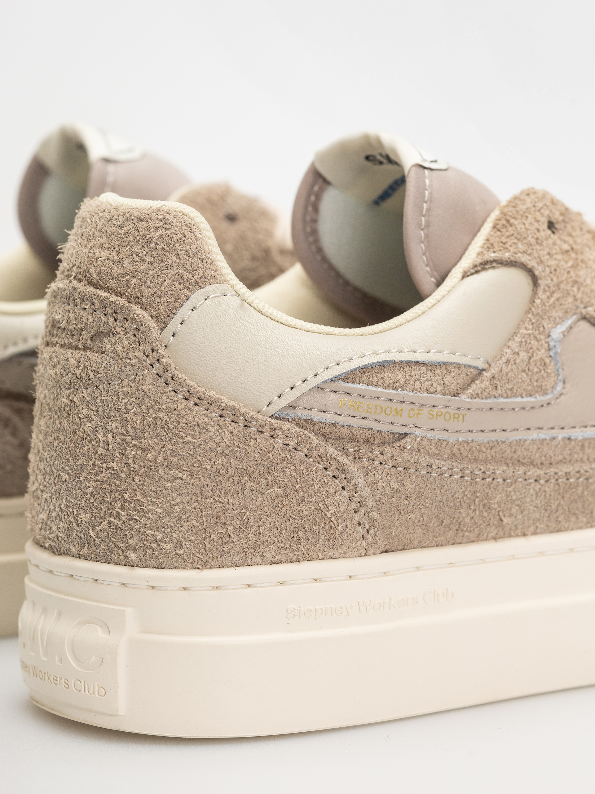 Topánky Stepney Workers Club Pearl S-Strike (raw suede taupe)