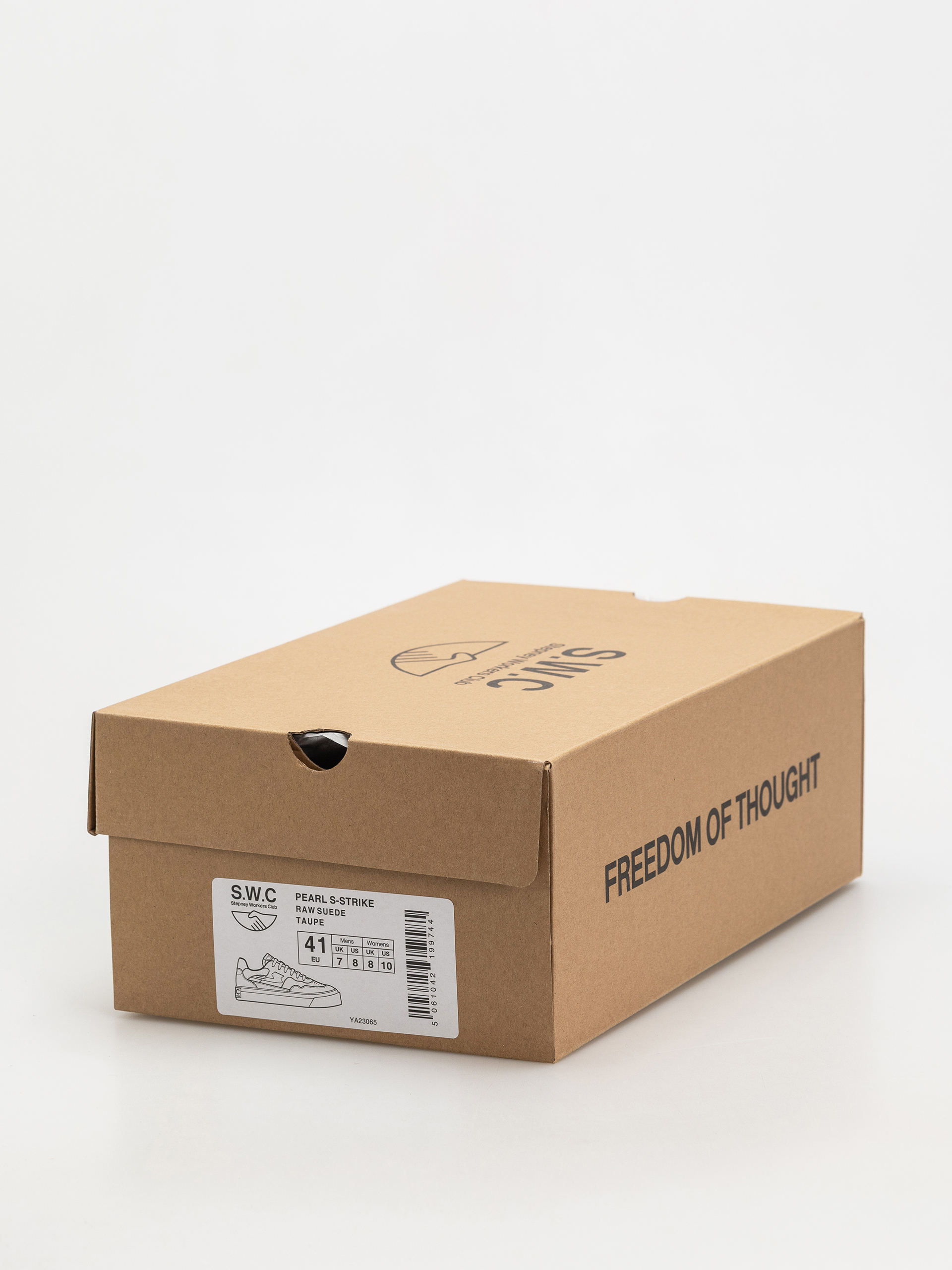 Topánky Stepney Workers Club Pearl S-Strike (raw suede taupe)