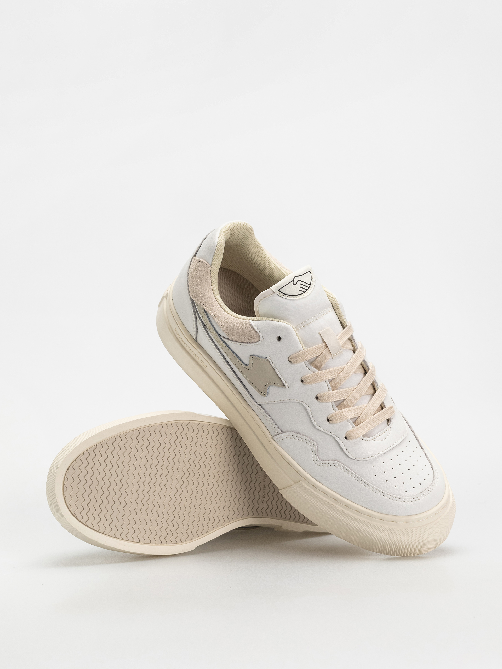 Topánky Stepney Workers Club Pearl S-Strike (leather white putty)