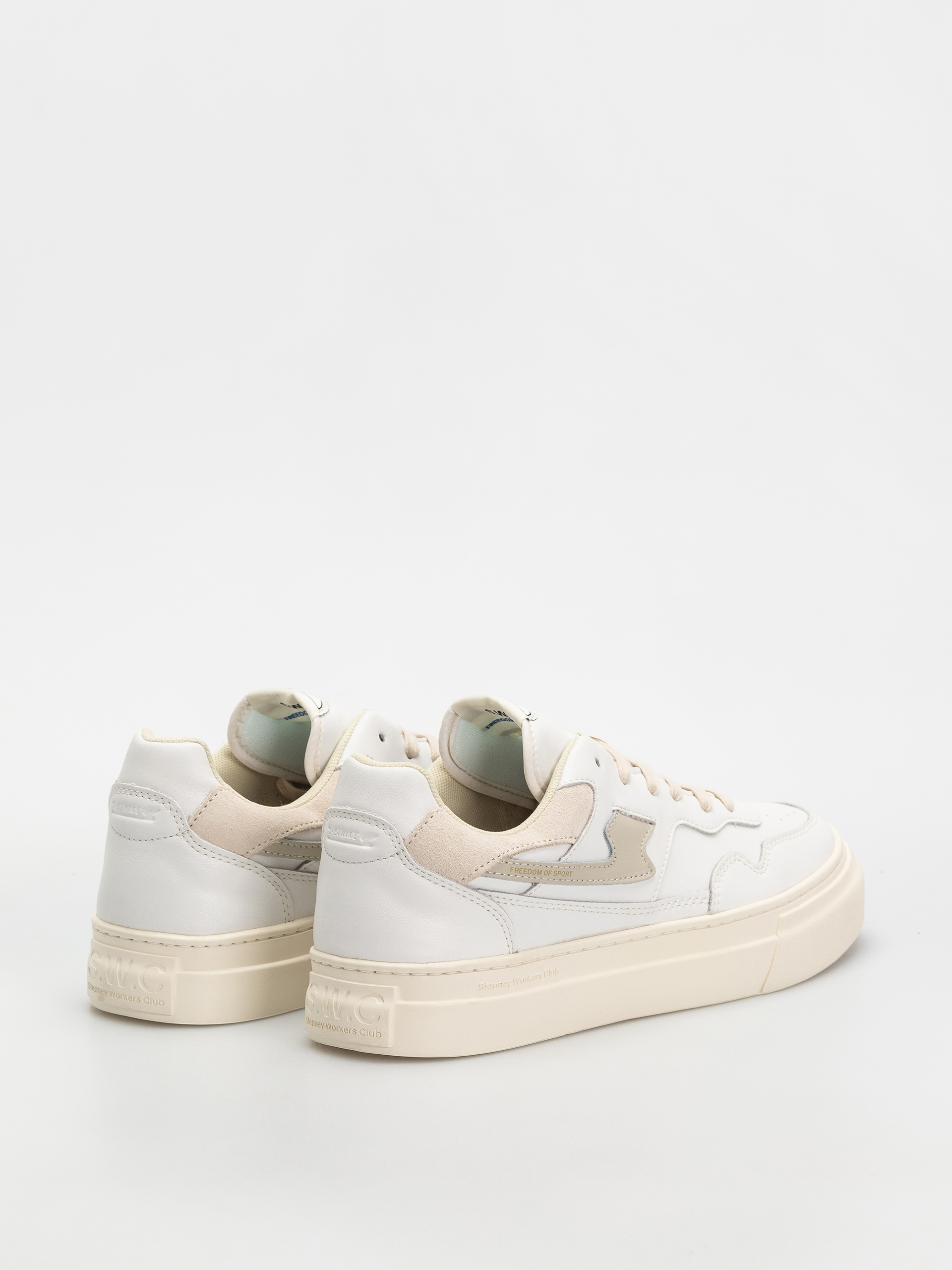 Topánky Stepney Workers Club Pearl S-Strike (leather white putty)