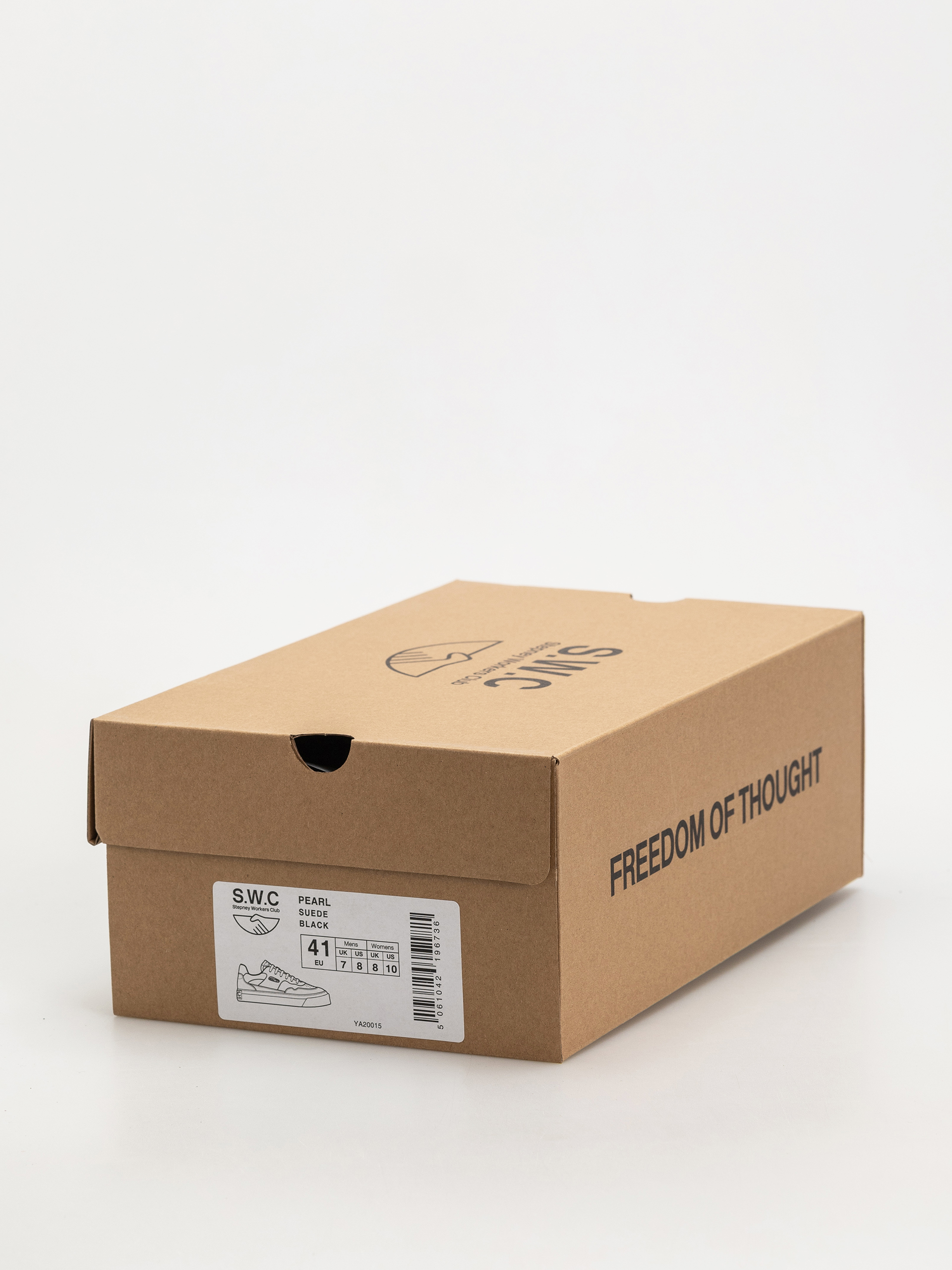 Topánky Stepney Workers Club Pearl (suede black)