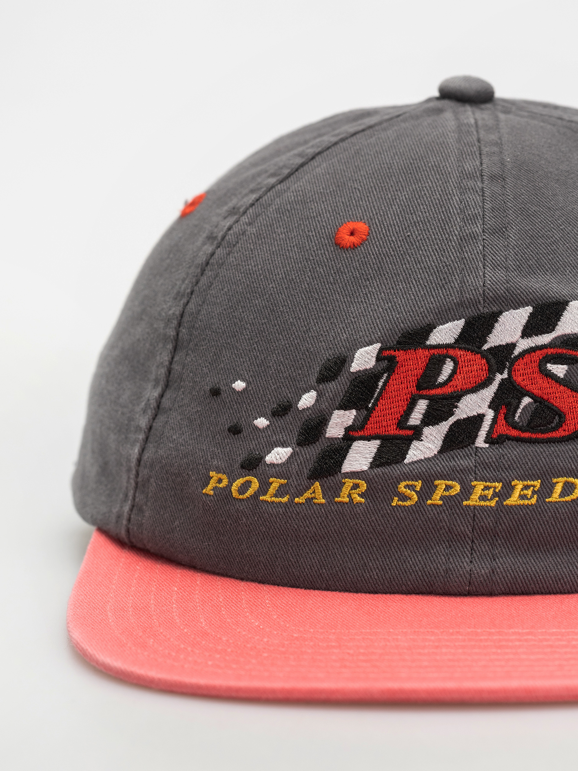 Šiltovka Polar Skate Michael Polar Speed Club (grey/red)