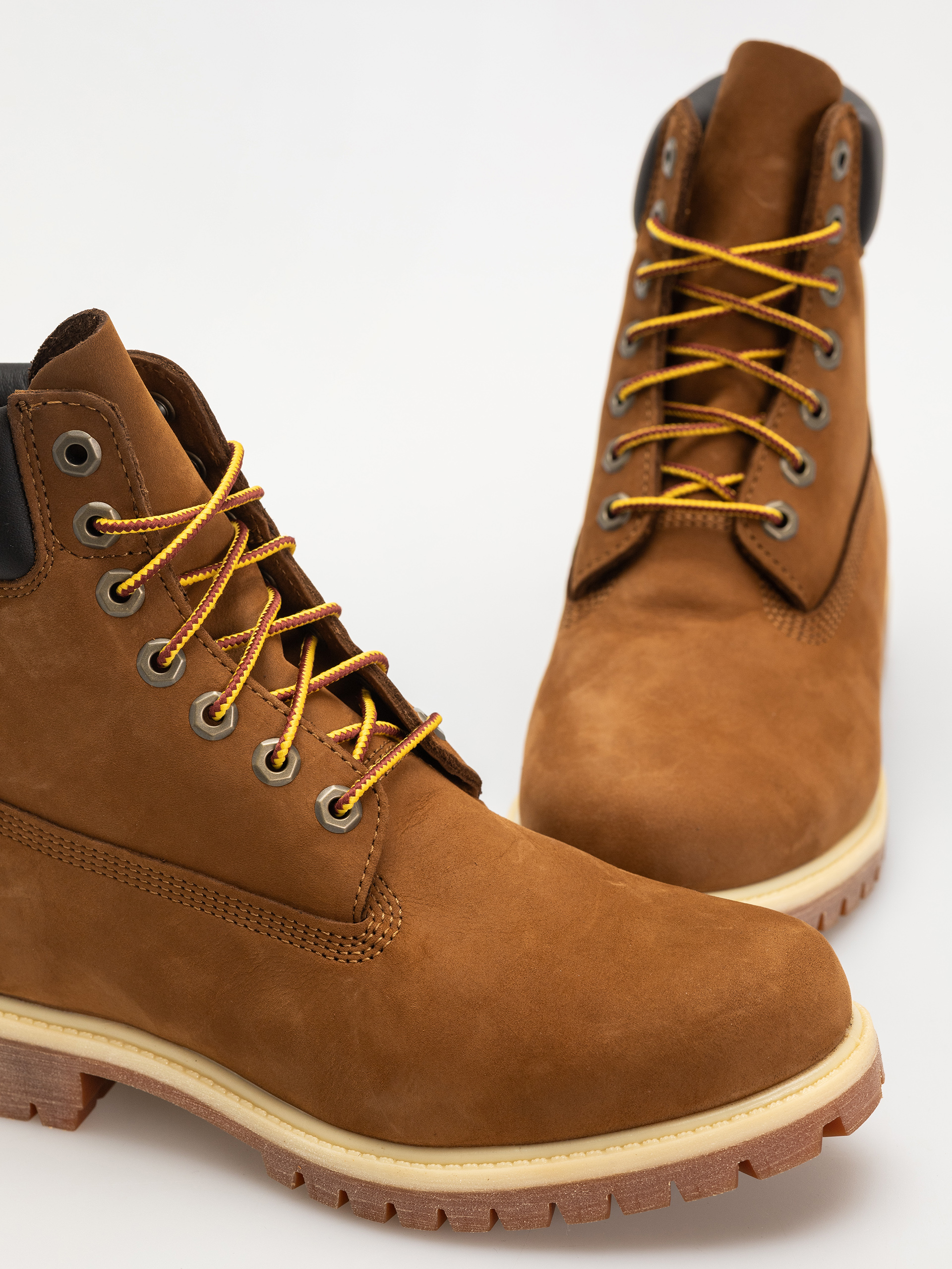 Zimné topánky Timberland Premium 6 Inch (dark wheat nubuck)