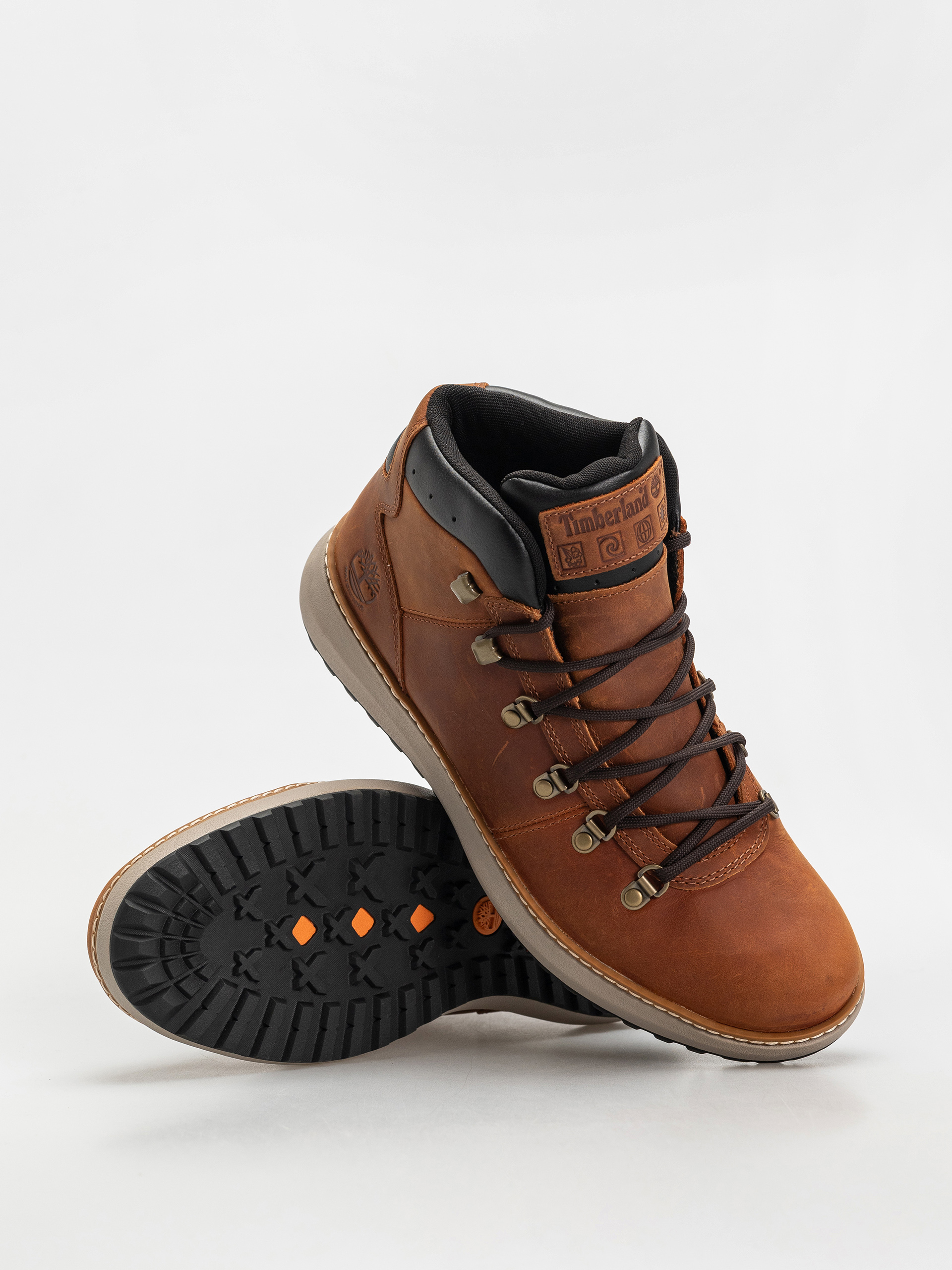 Zimné topánky Timberland Hudson Road (rust full grain)