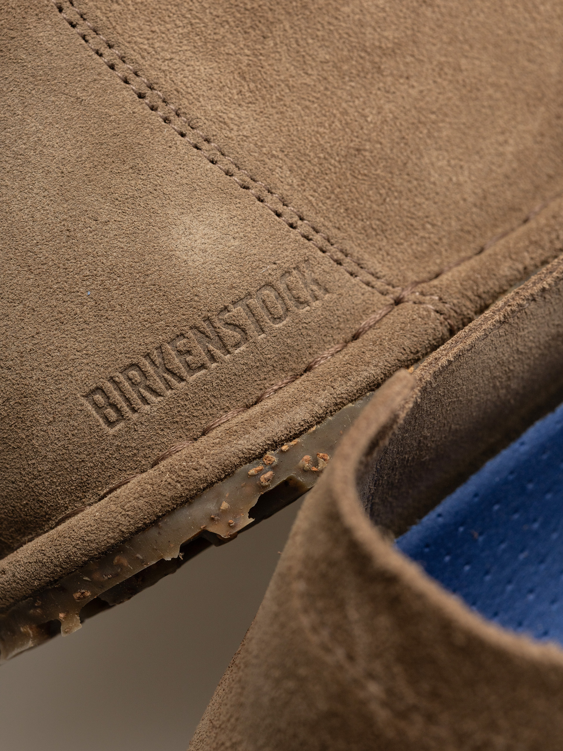 Šľapky Birkenstock Utti Lace Suede Leather Regular (gray taupe)