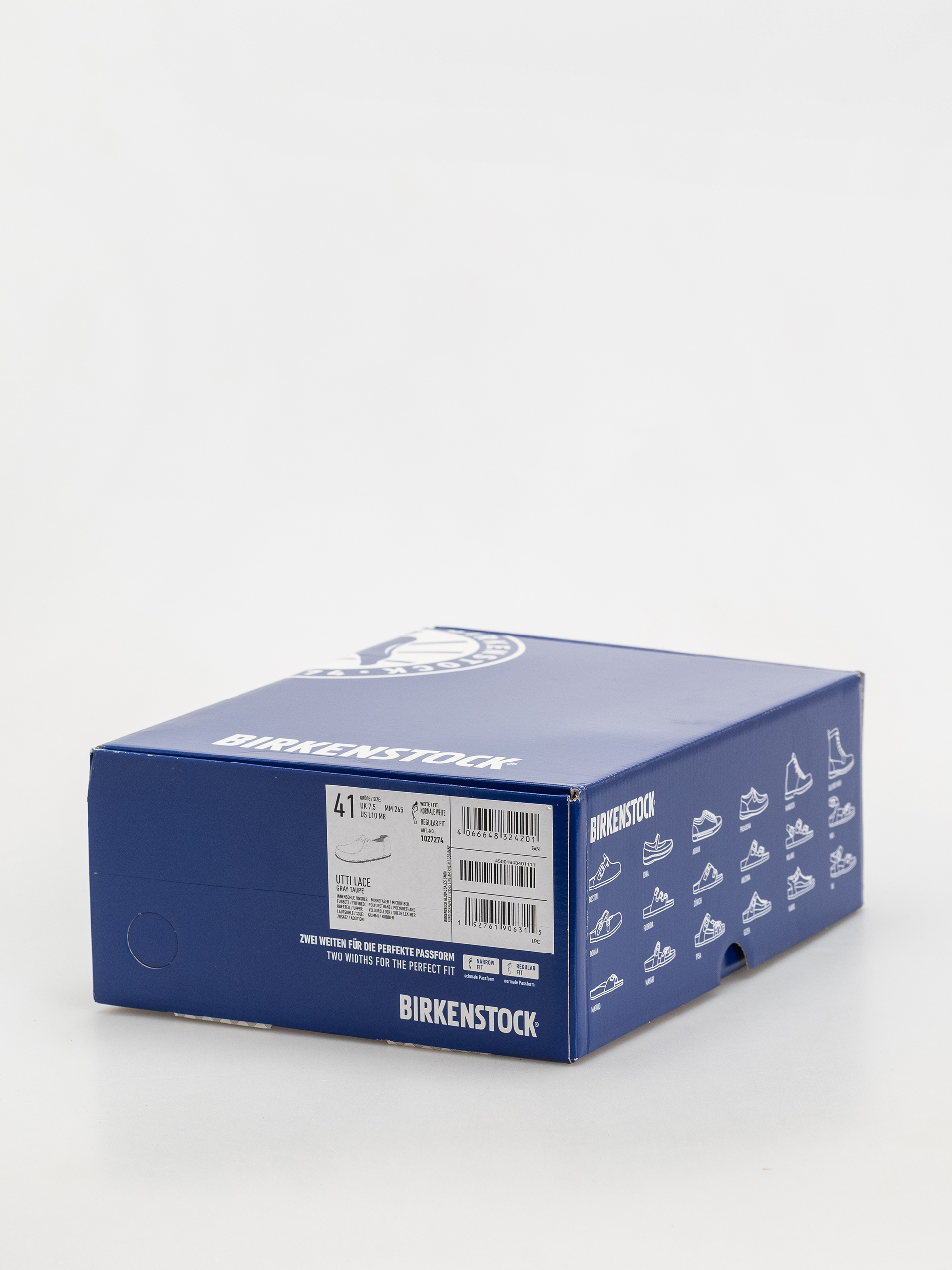 Šľapky Birkenstock Utti Lace Suede Leather Regular (gray taupe)