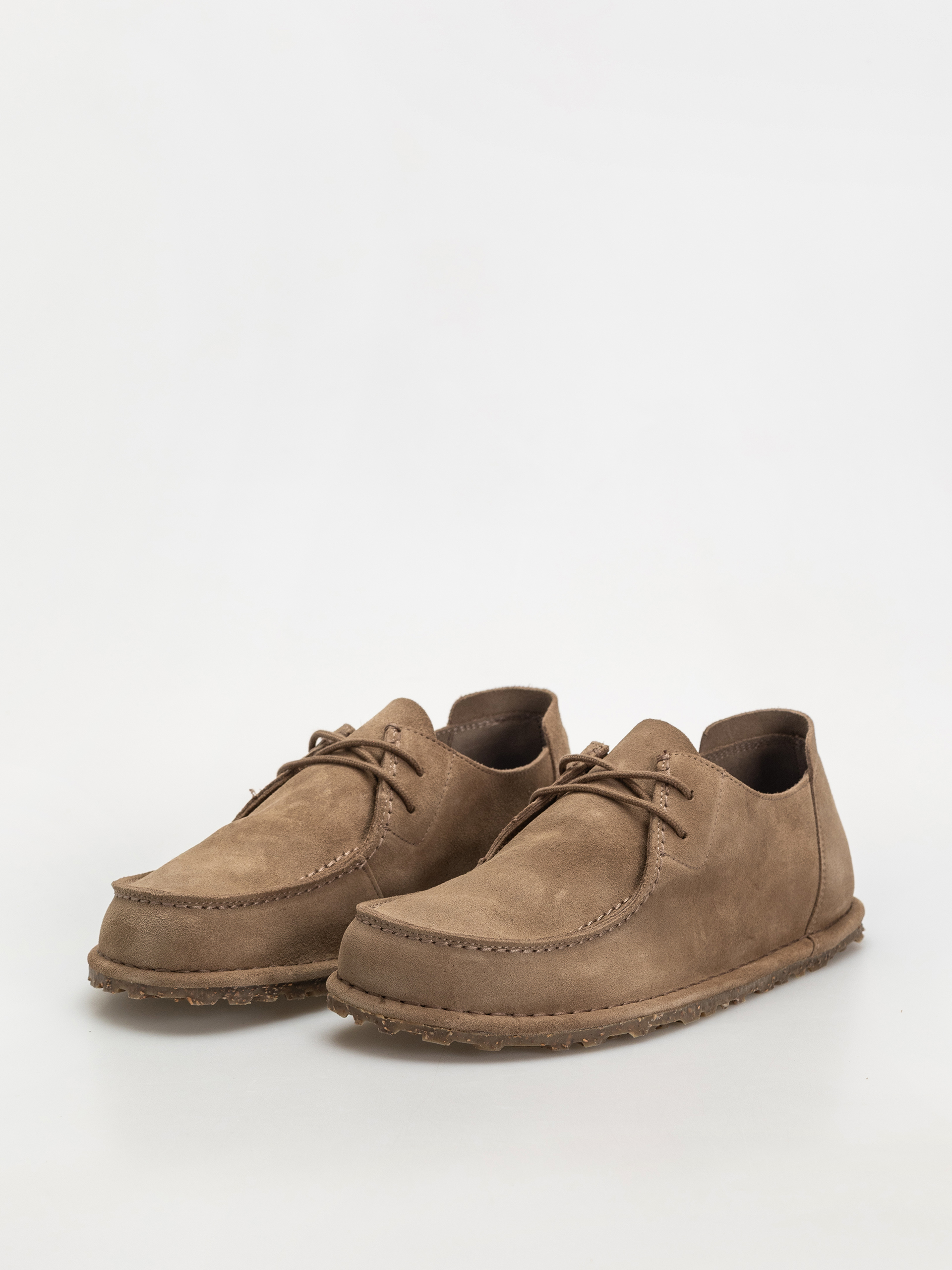 Šľapky Birkenstock Utti Lace Suede Leather Regular (gray taupe)