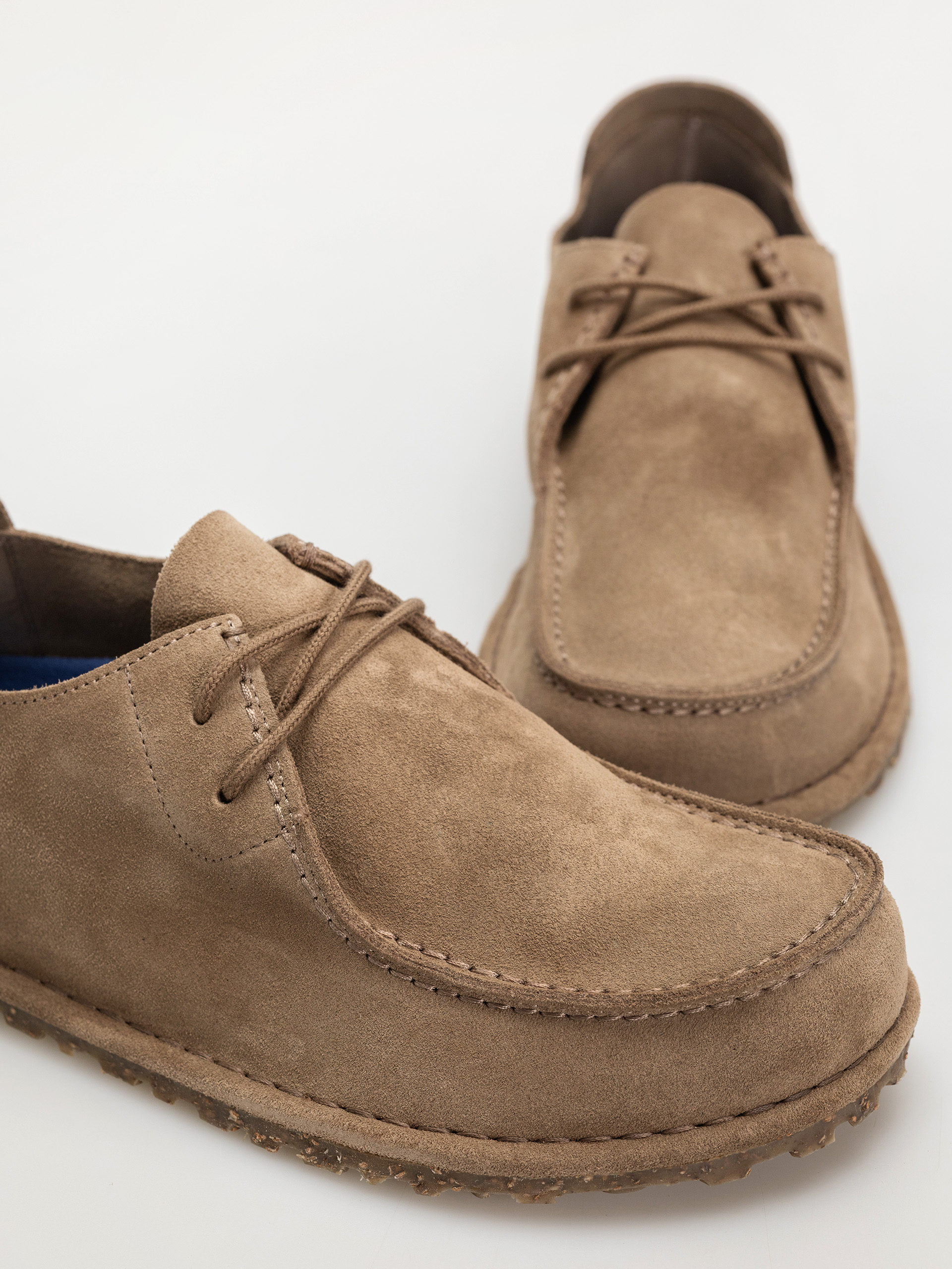 Šľapky Birkenstock Utti Lace Suede Leather Regular (gray taupe)