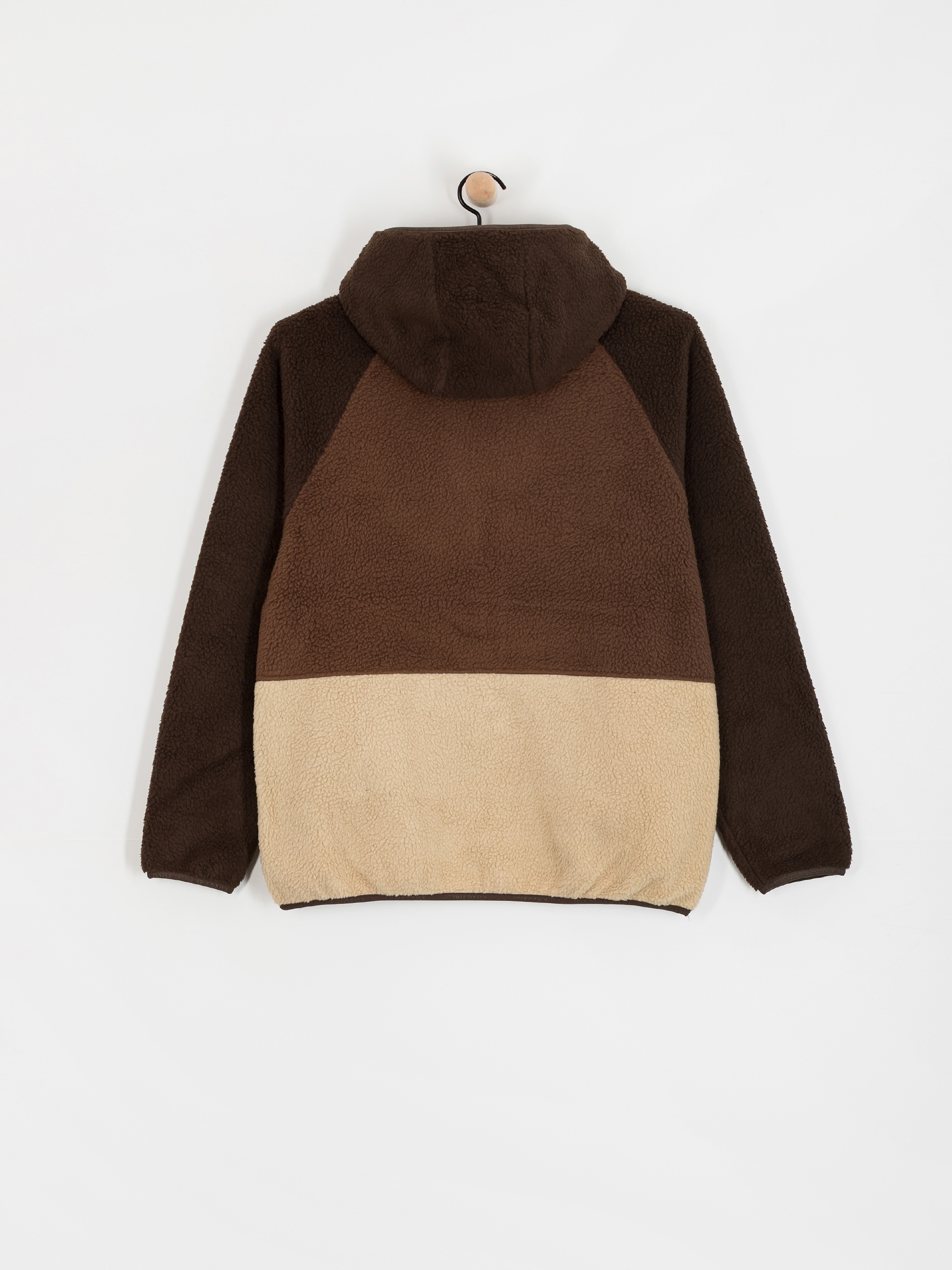 Pánsky Flísová mikina Iriedaily Quentin Fleece (dark coffee)
