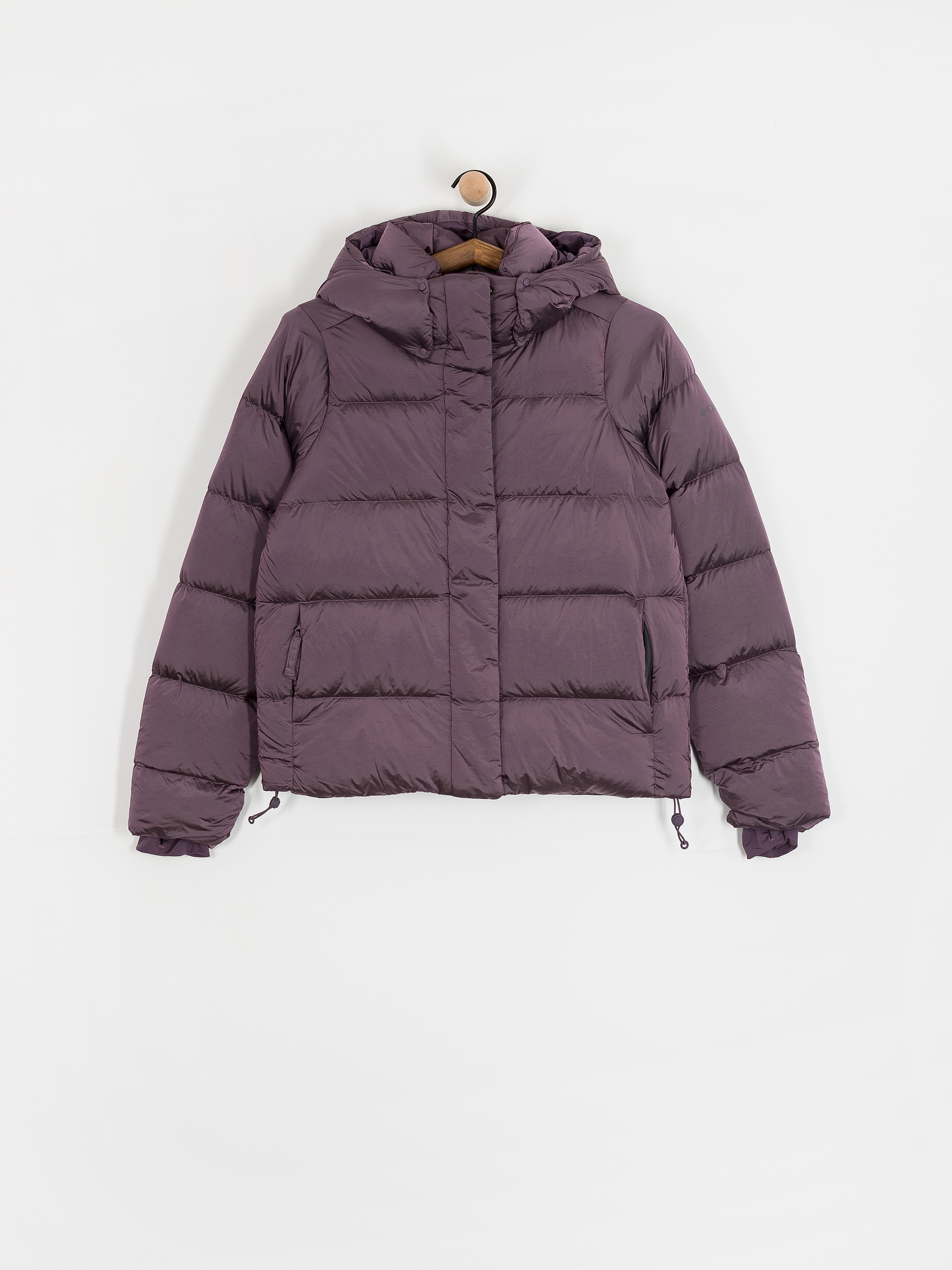Bunda Columbia Amaze Puff Hooded Wmn (fig high shine)