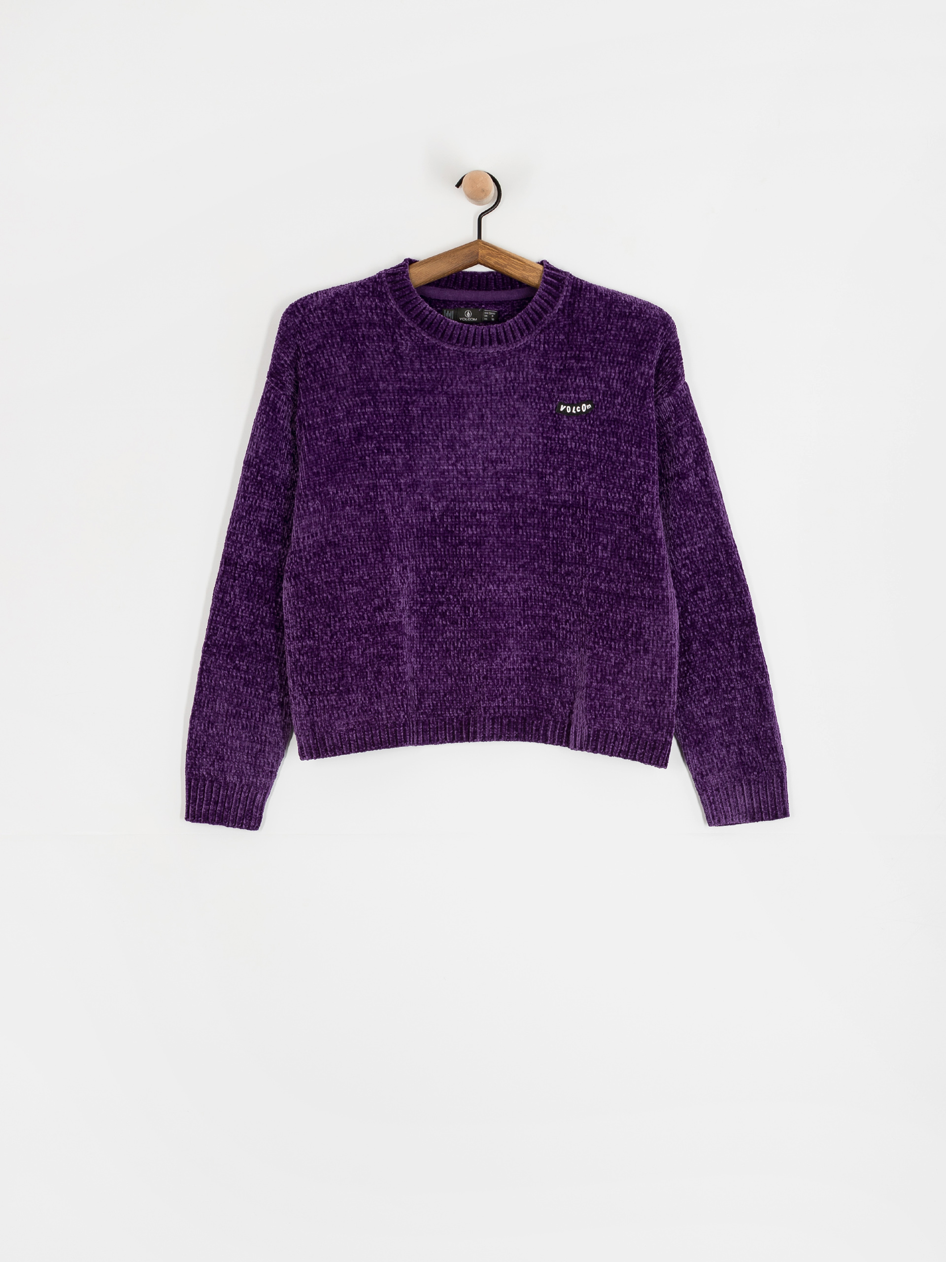 Sveter Volcom Bubble Tease Sweater Wmn (acai)