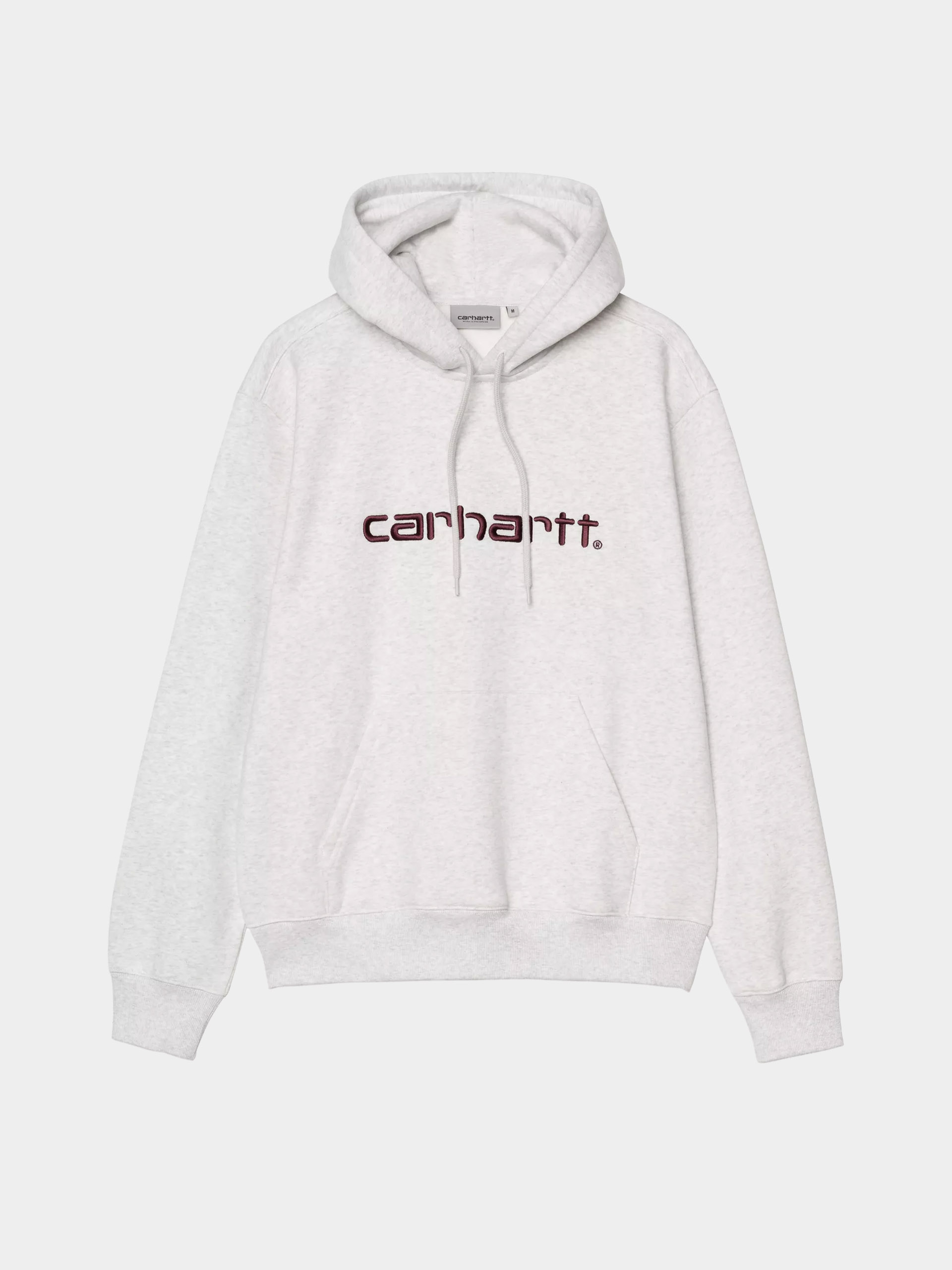 Mikina s kapucňou Carhartt WIP Carhartt HD (ash heather/rondo)
