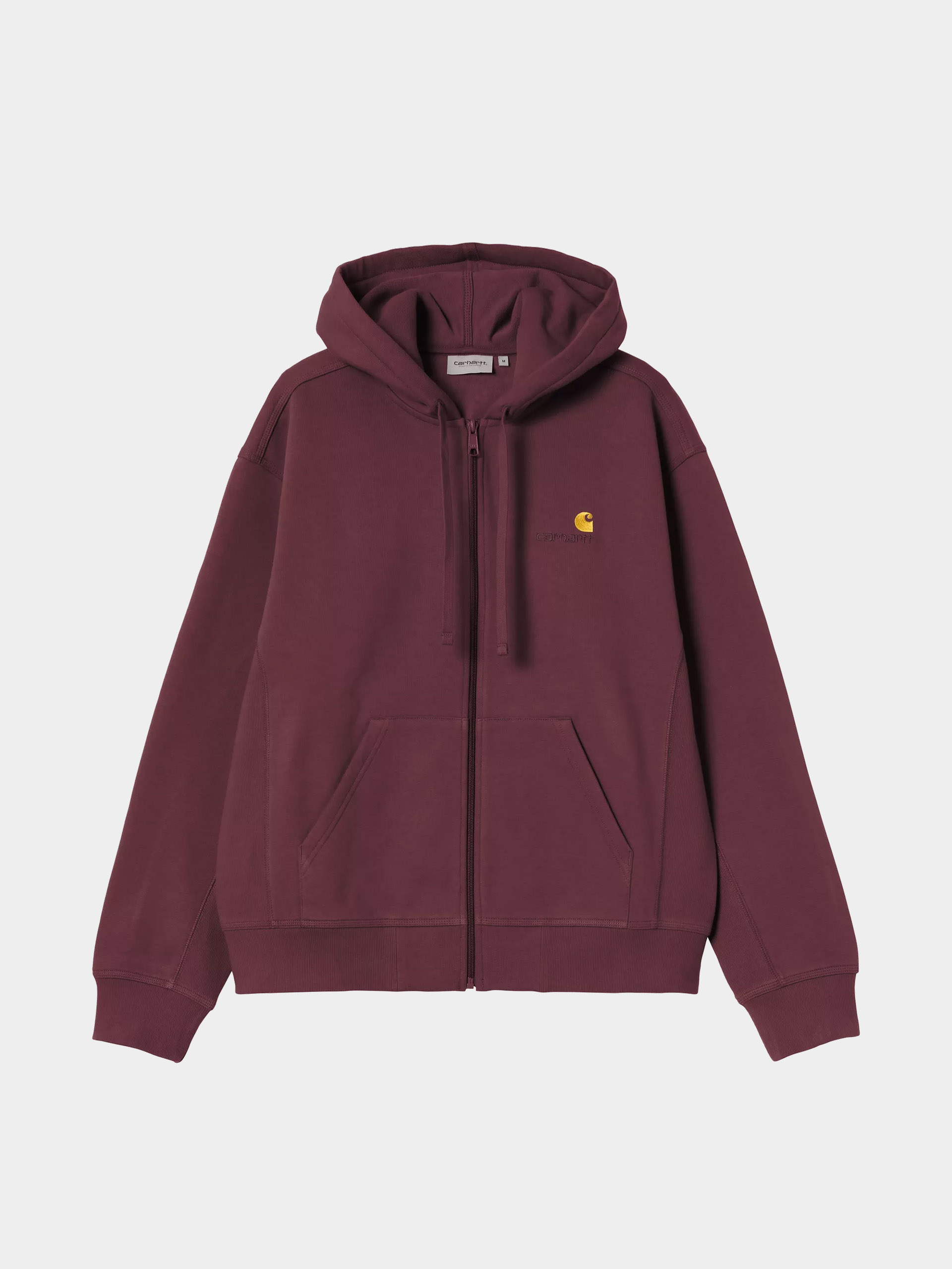 Mikina s kapucňou Carhartt WIP American Script ZHD (rondo)