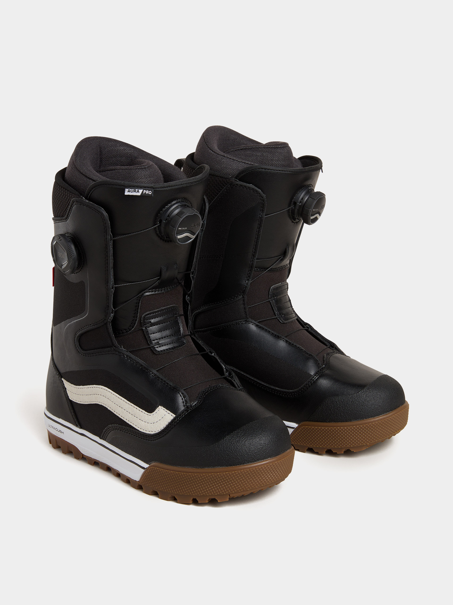 Pánske Obuv na snowboard Vans Aura Pro (black/white)