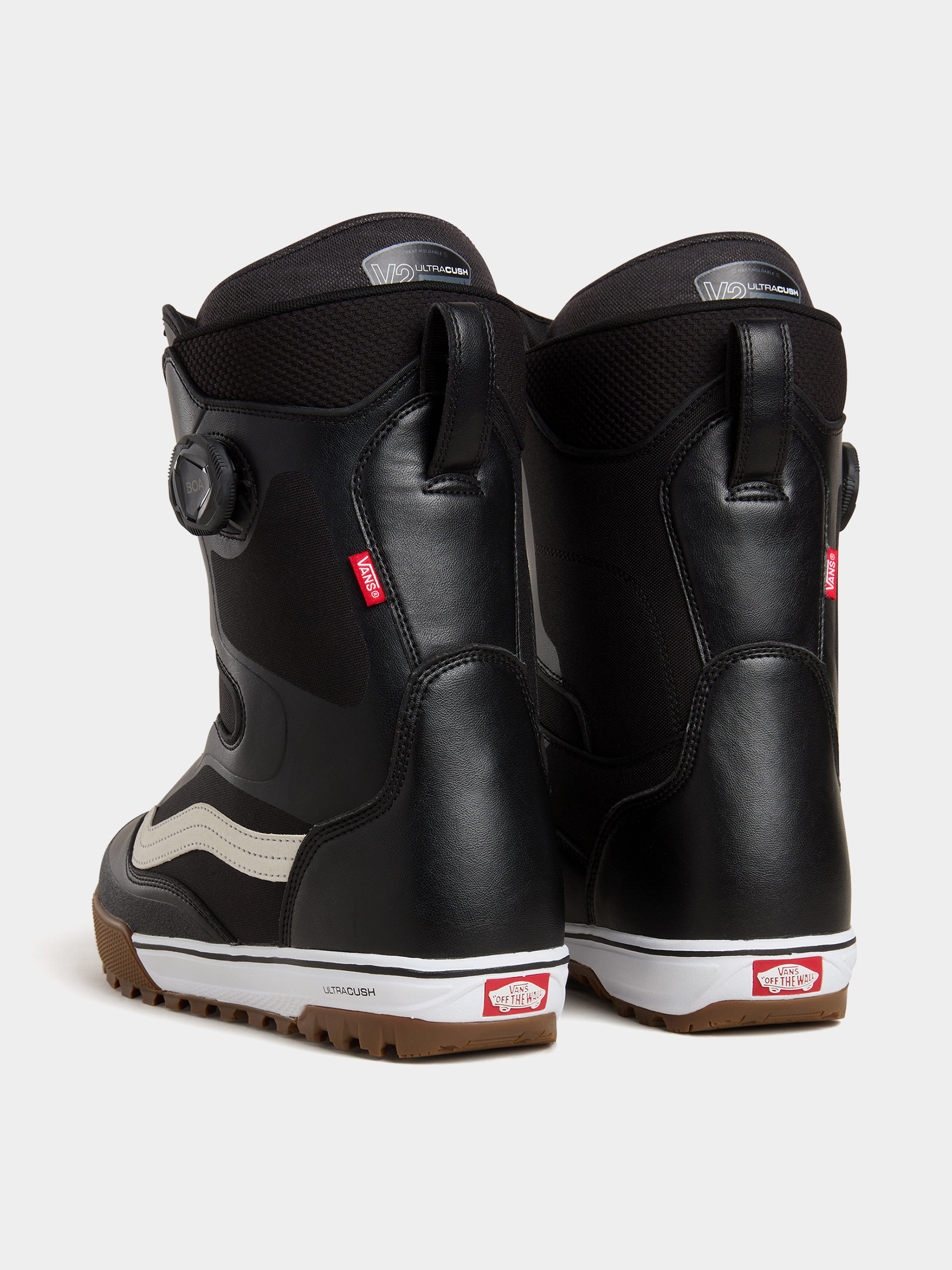 Pánske Obuv na snowboard Vans Aura Pro (black/white)