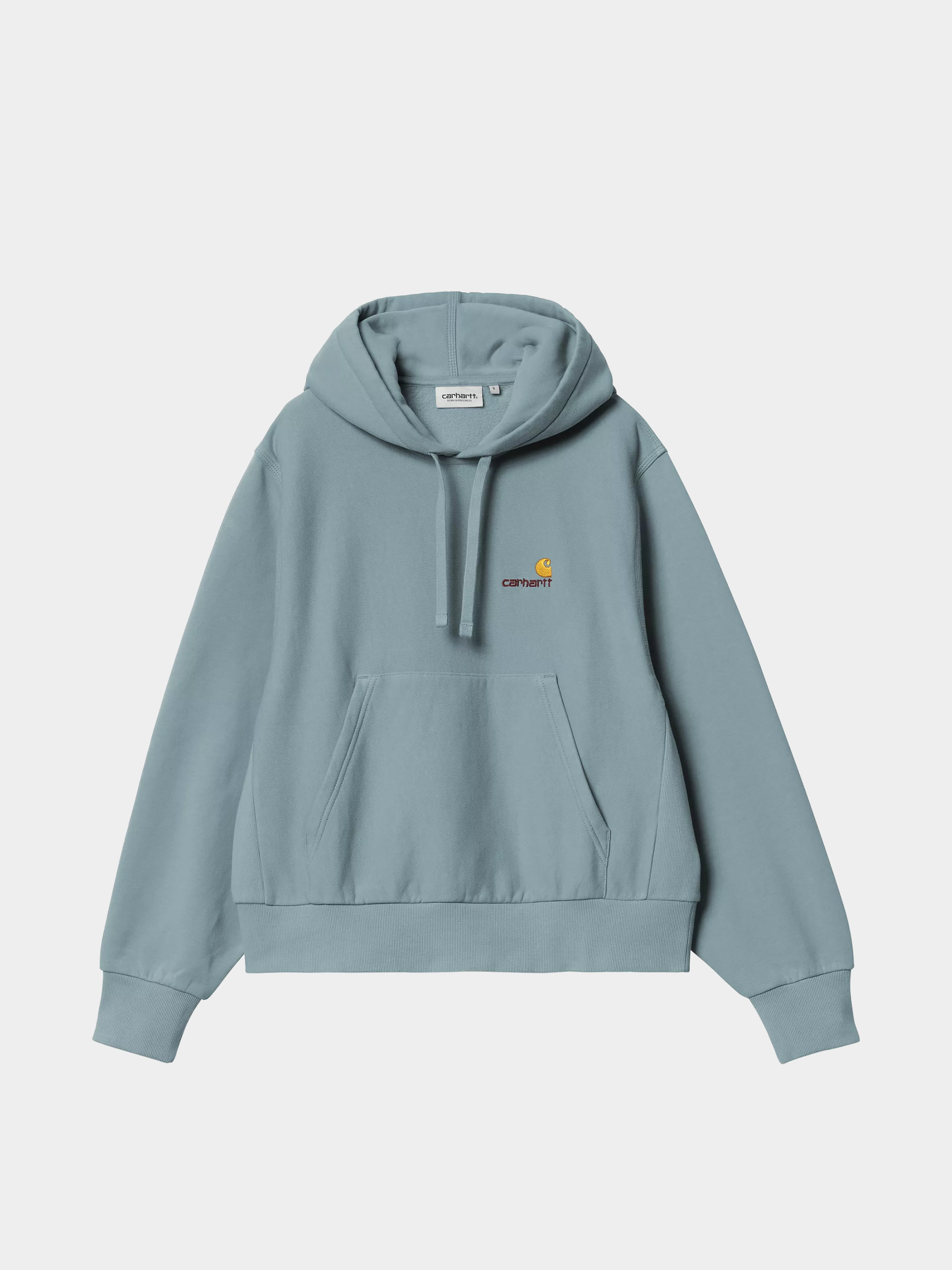 Mikina s kapucňou Carhartt WIP American Script HD Wmn (citadel)