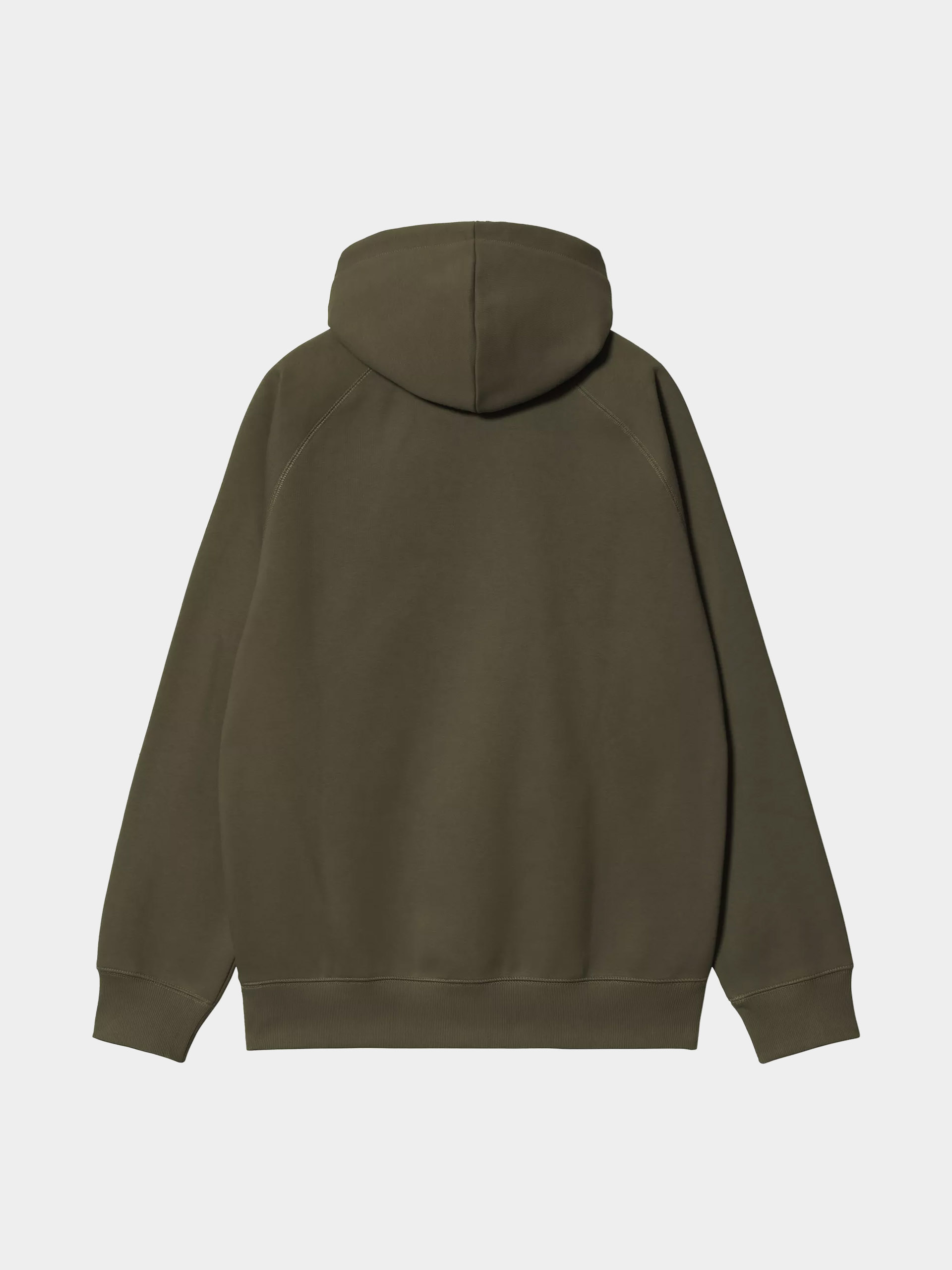 Mikina s kapucňou Carhartt WIP Chase HD (olive/gold)