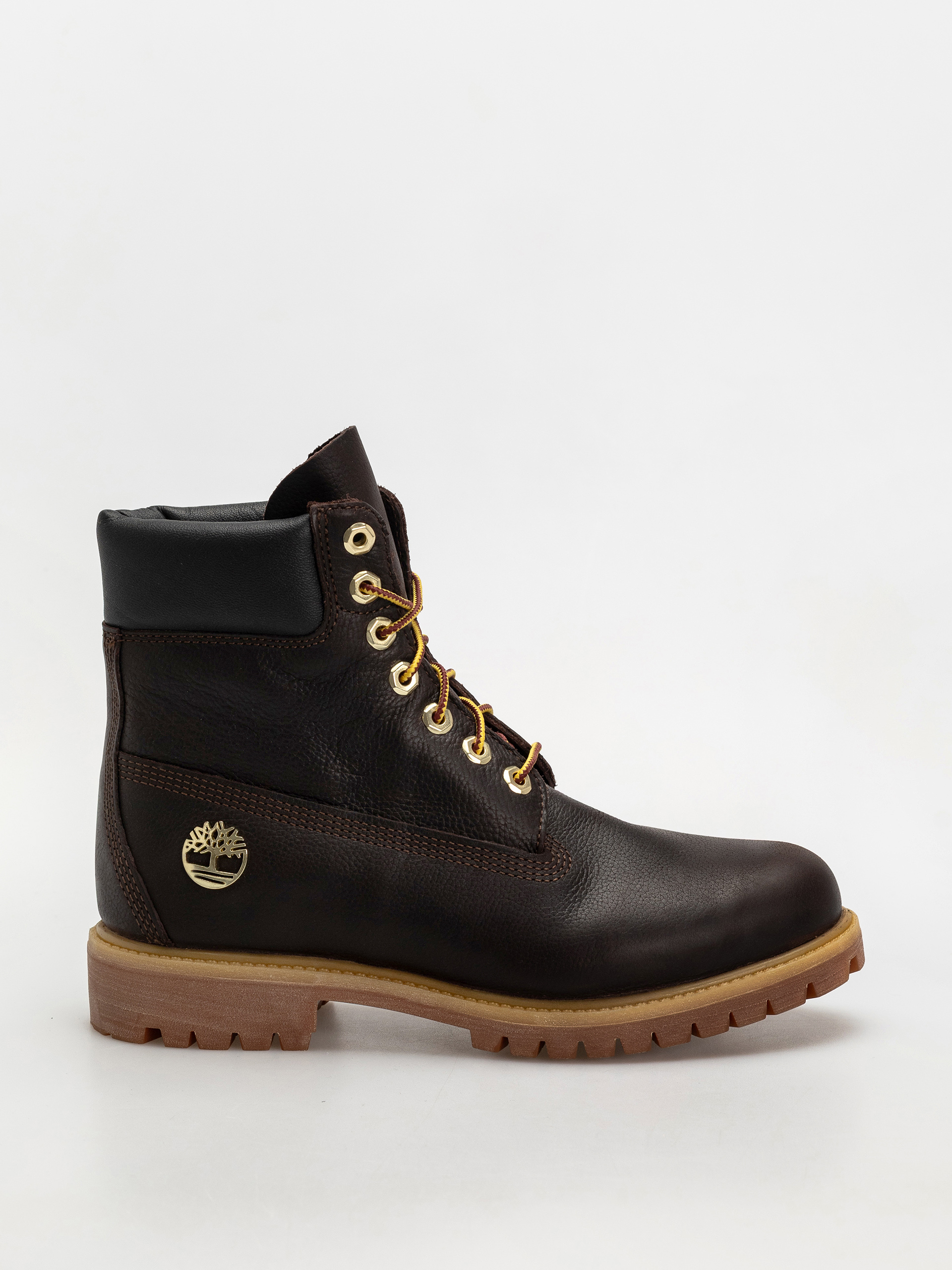 Zimné topánky Timberland Premium 6 Inch (dk brown full grain w blk)