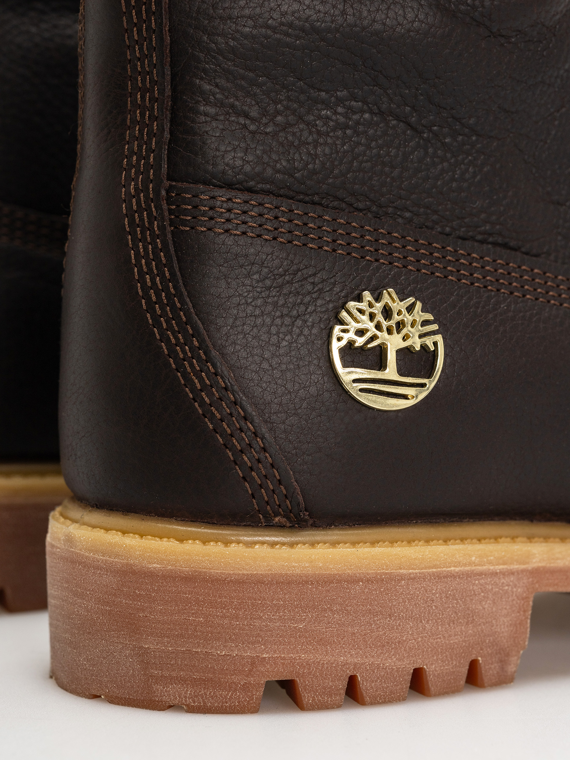 Zimné topánky Timberland Premium 6 Inch (dk brown full grain w blk)