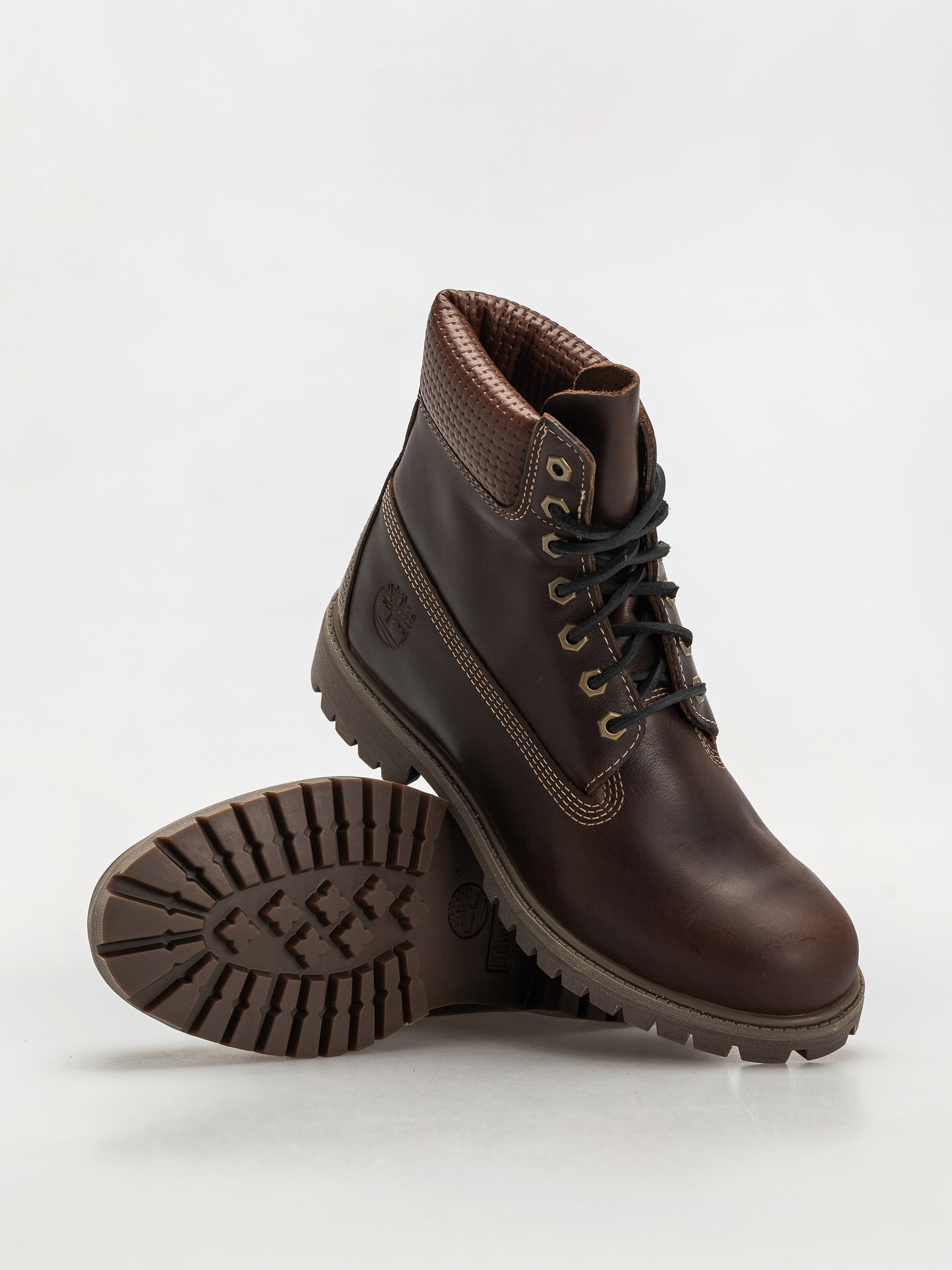 Zimné topánky Timberland Premium 6 Inch (md brown full grain w blk)