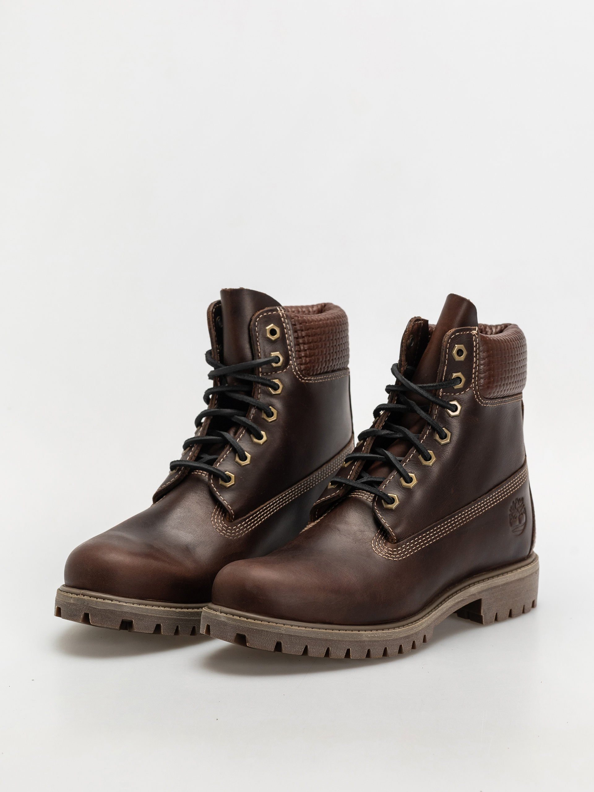 Zimné topánky Timberland Premium 6 Inch (md brown full grain w blk)