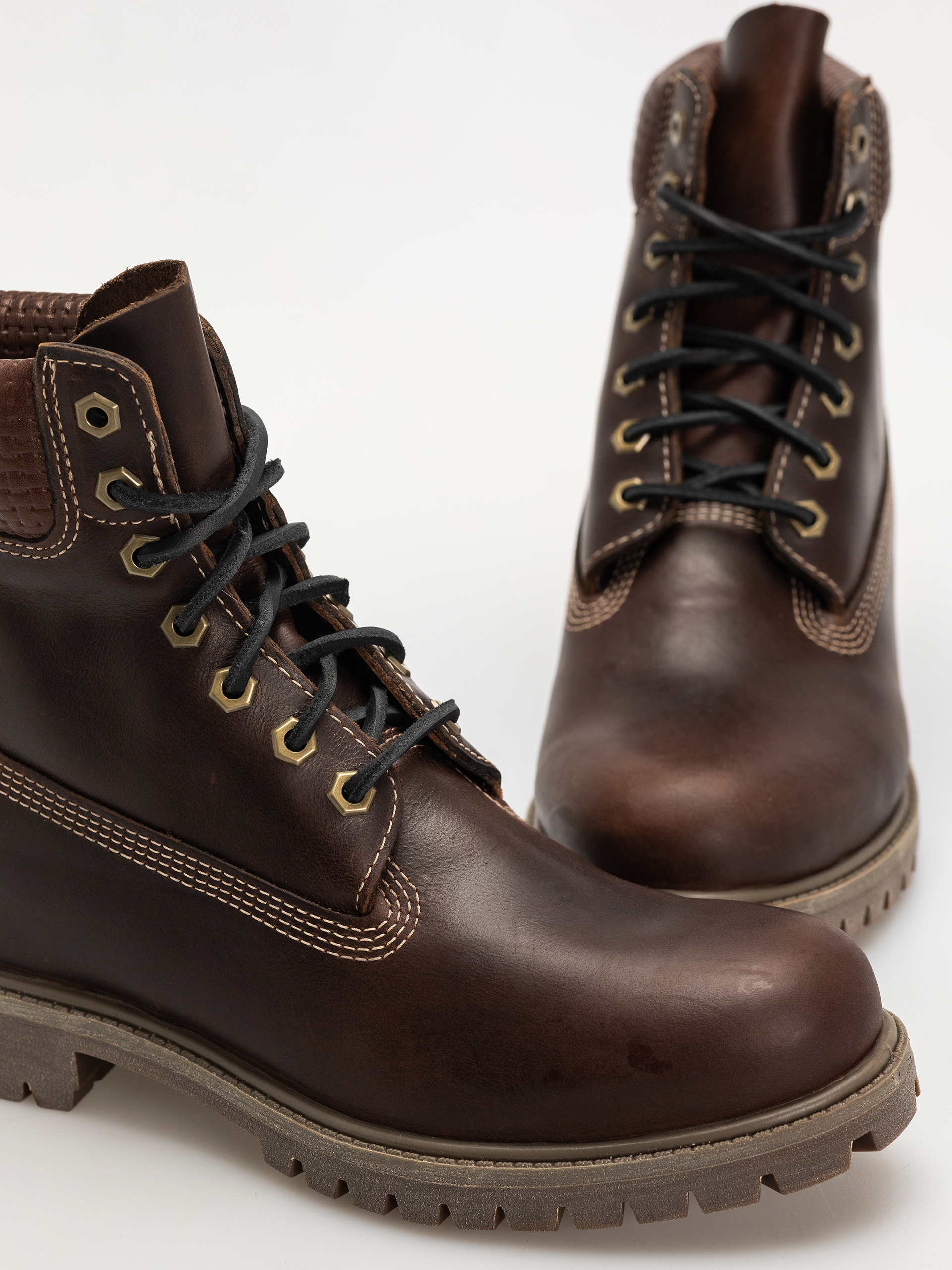 Zimné topánky Timberland Premium 6 Inch (md brown full grain w blk)
