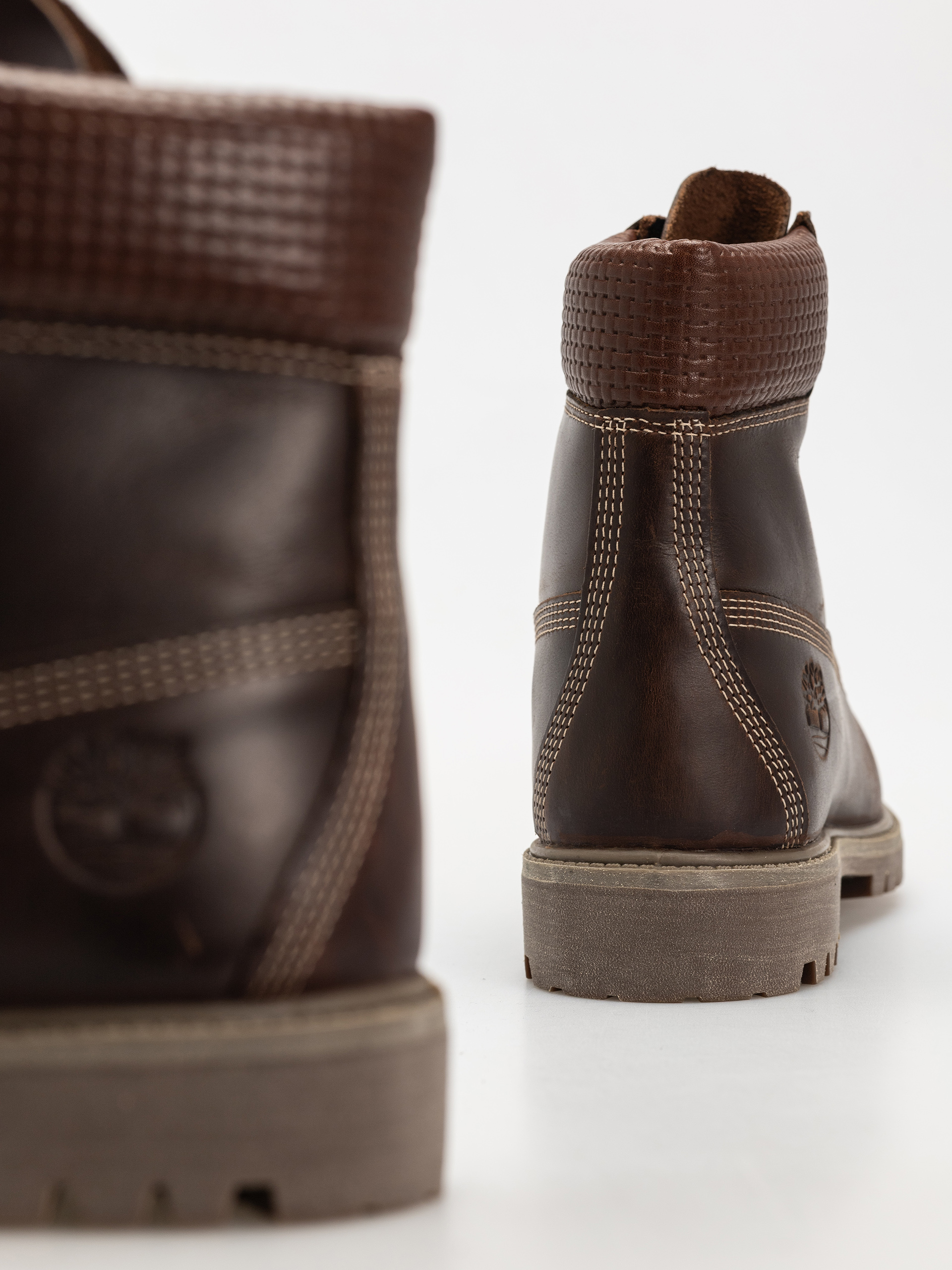 Zimné topánky Timberland Premium 6 Inch (md brown full grain w blk)