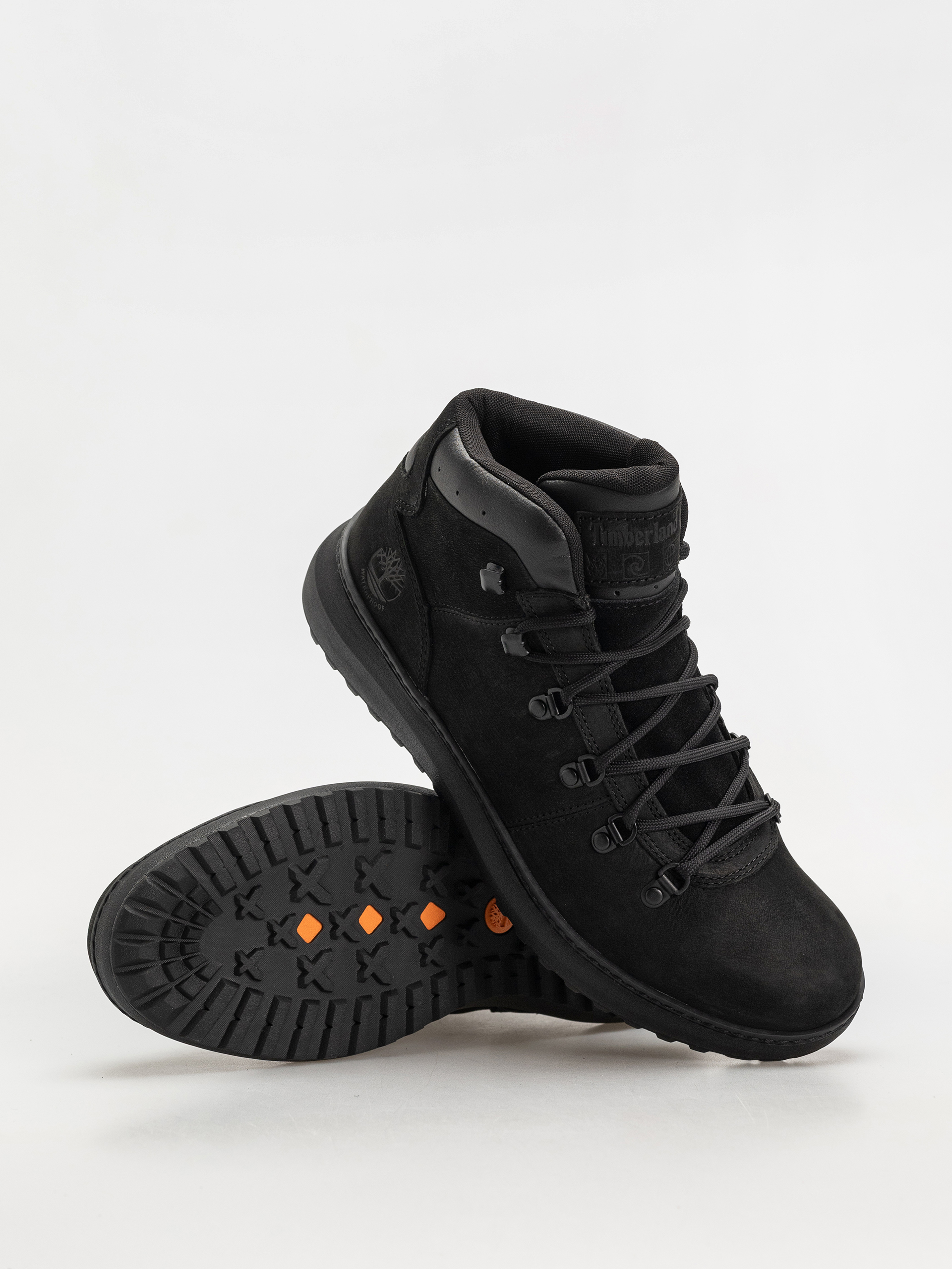 Zimné topánky Timberland Hudson Road (black nubuck)
