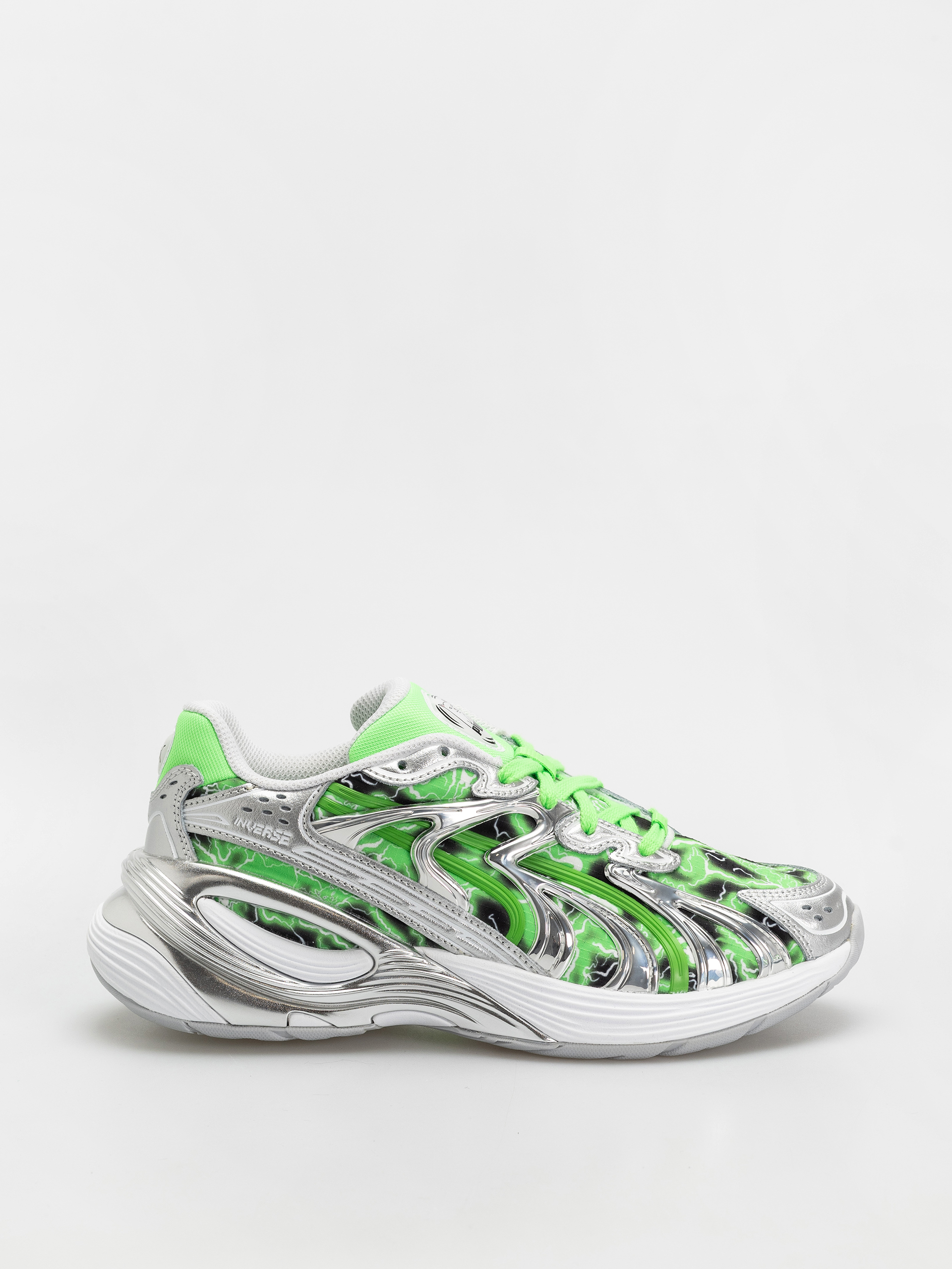 Topánky Puma X RipNDip Inverse (puma silver/fluro green pes)