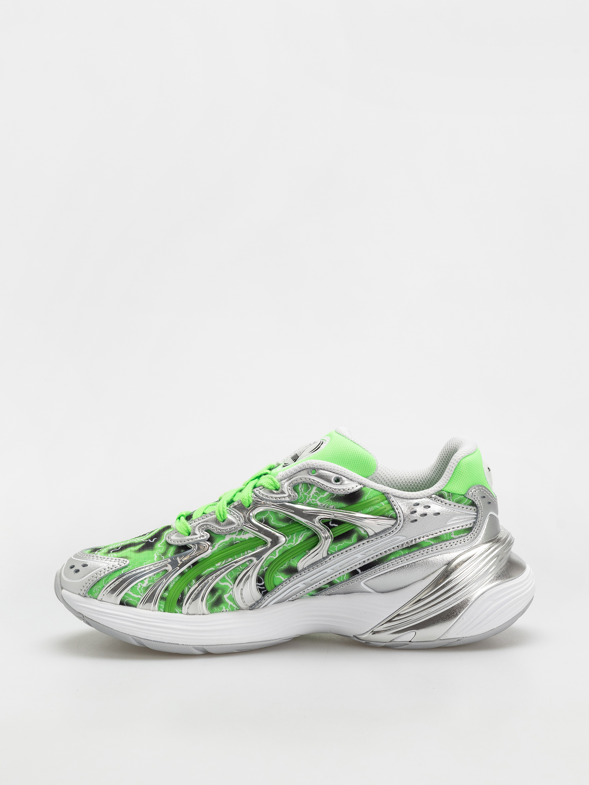 Topánky Puma X RipNDip Inverse (puma silver/fluro green pes)
