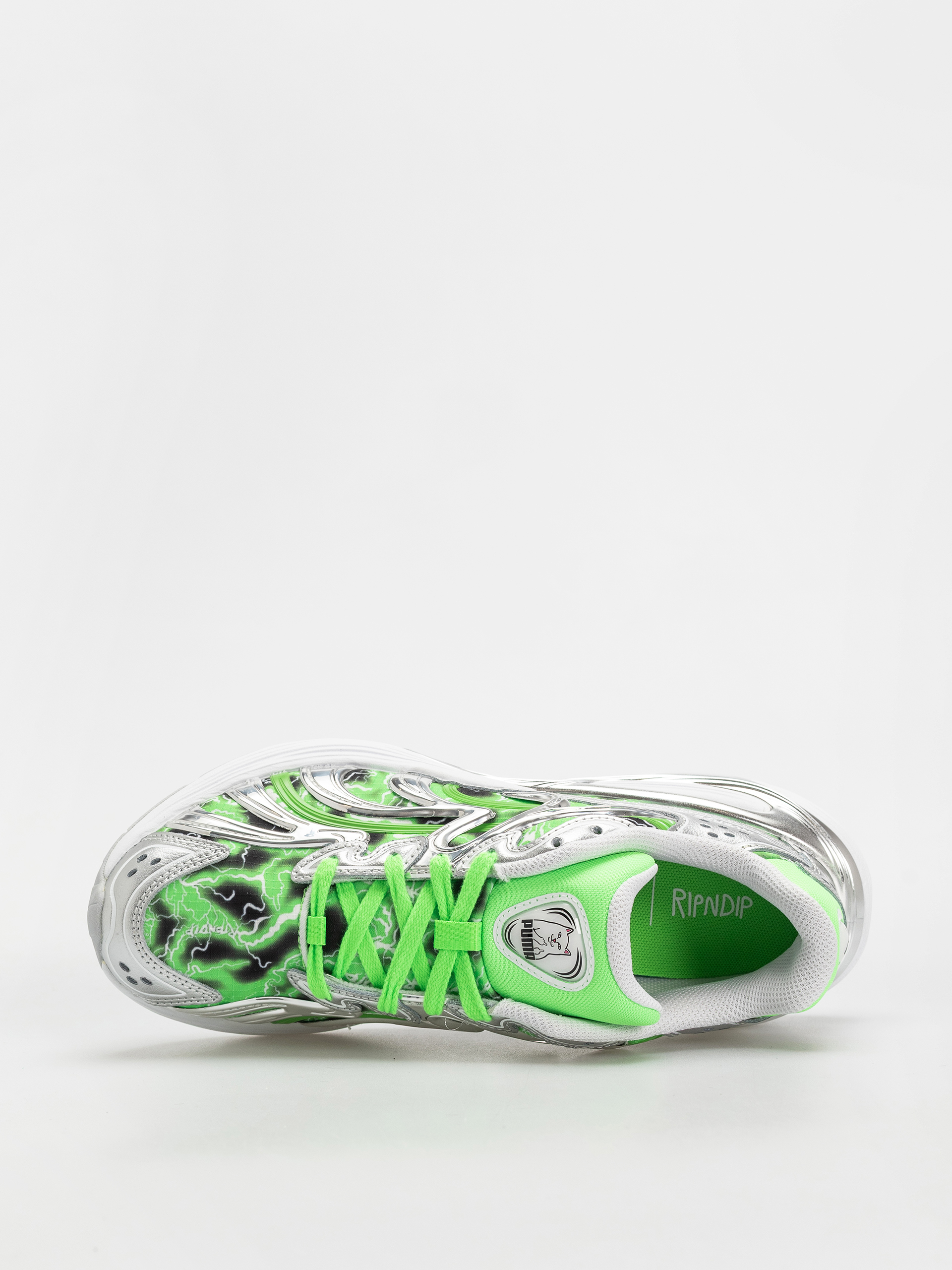 Topánky Puma X RipNDip Inverse (puma silver/fluro green pes)