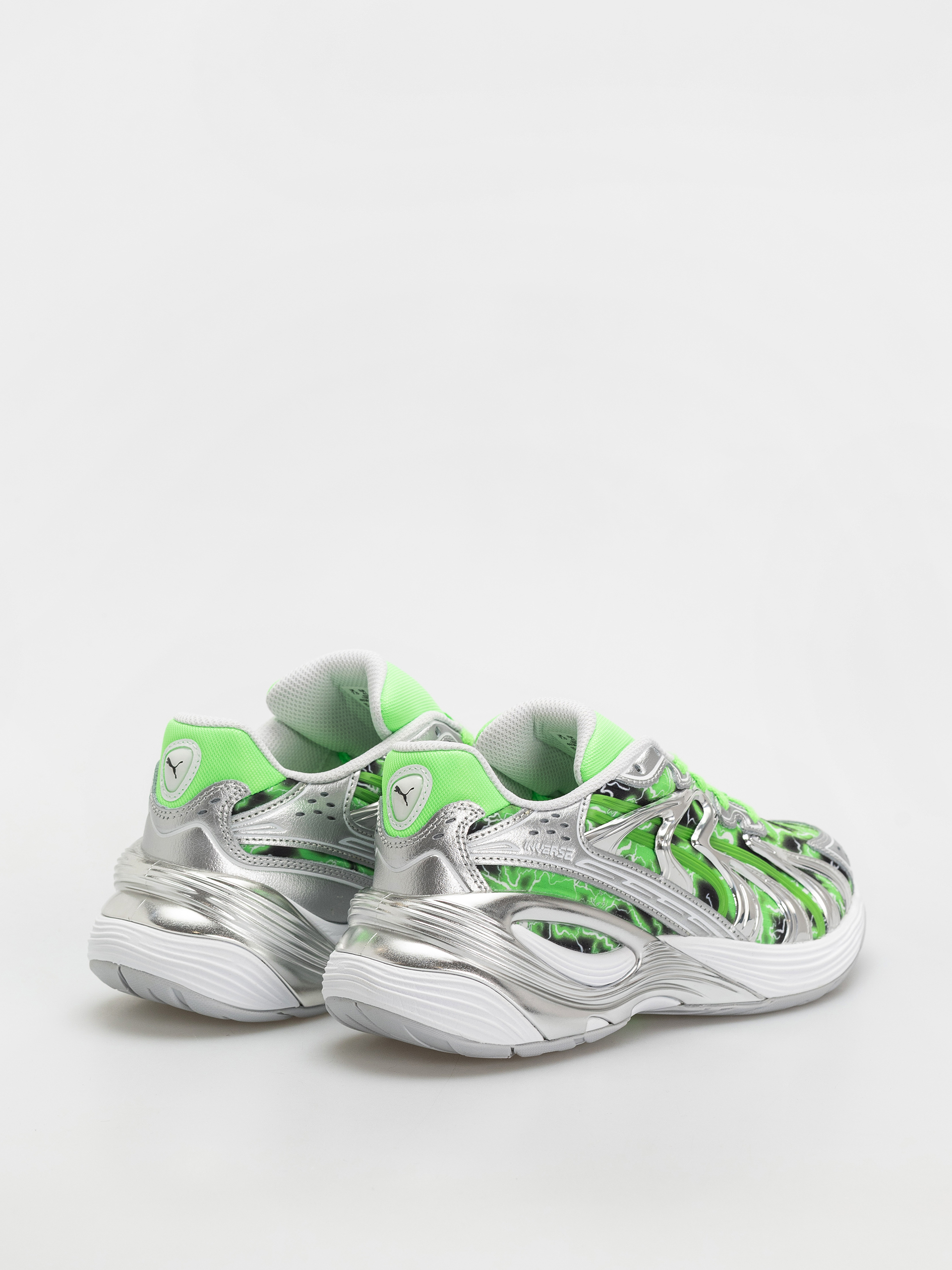 Topánky Puma X RipNDip Inverse (puma silver/fluro green pes)